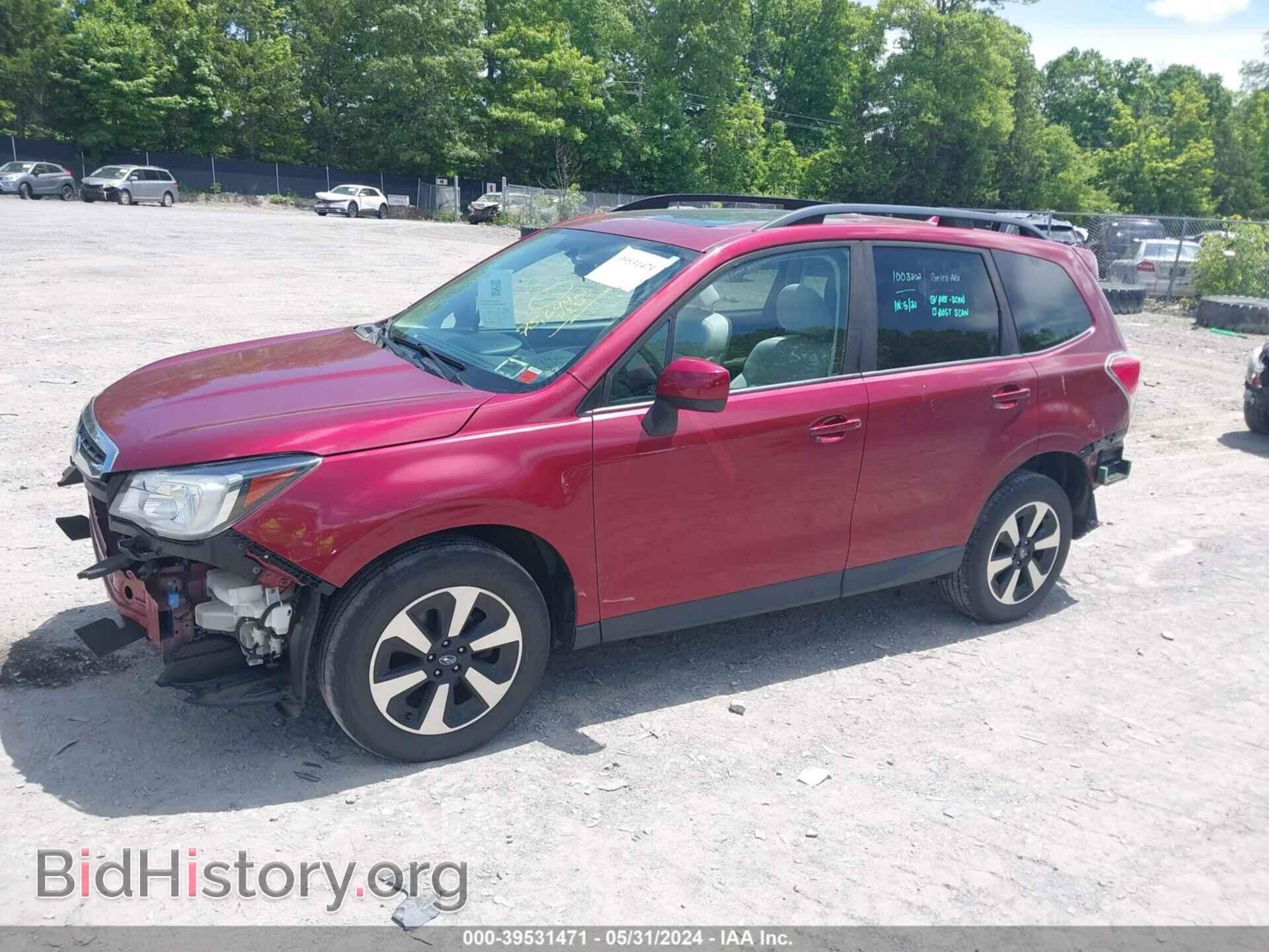 2018 SUBARU FORESTER - VIN: JF2SJAEC0JH617630 - Фото 2
