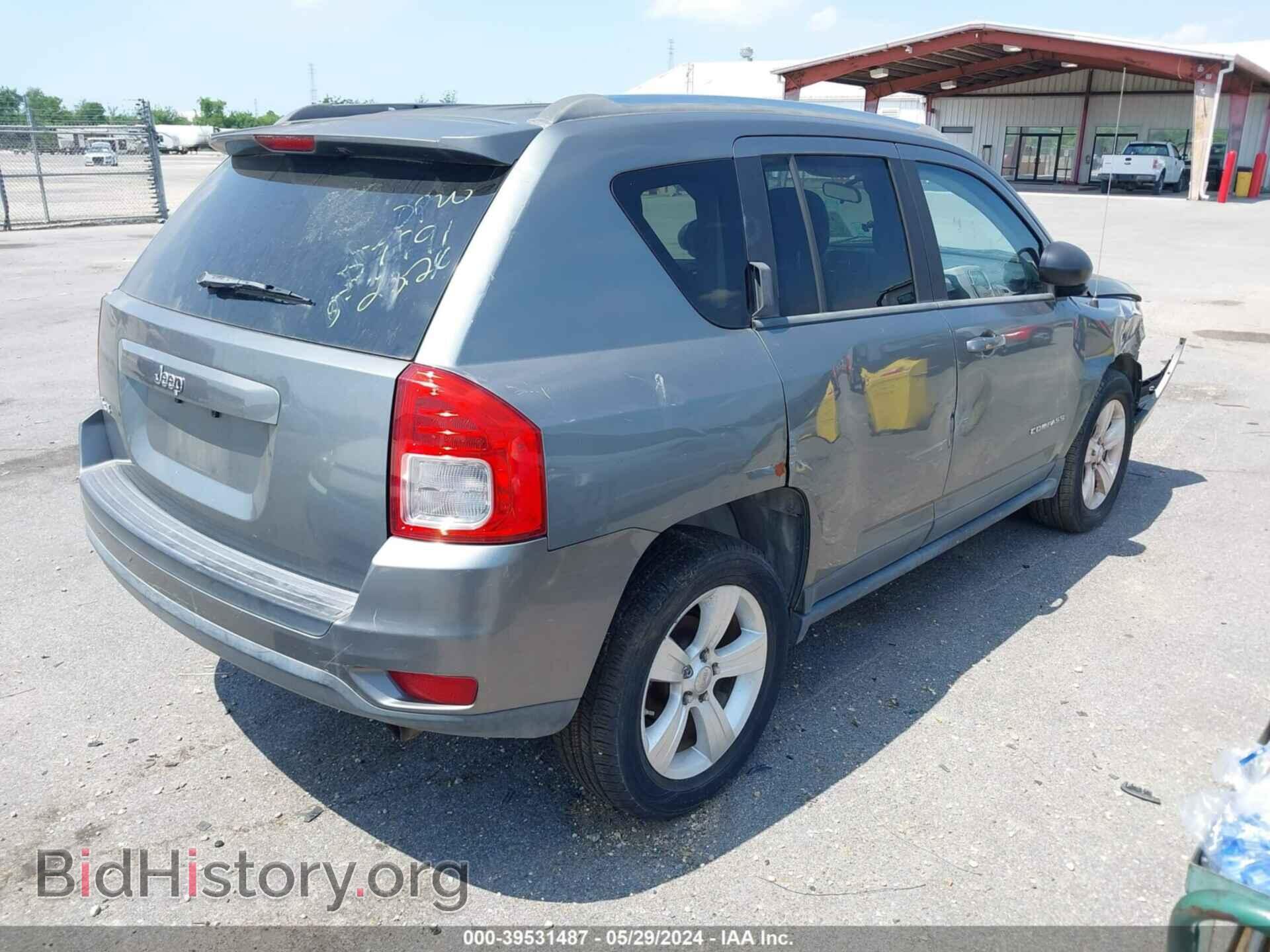 2012 JEEP COMPASS - VIN: 1C4NJDBB1CD632981 - Фото 4