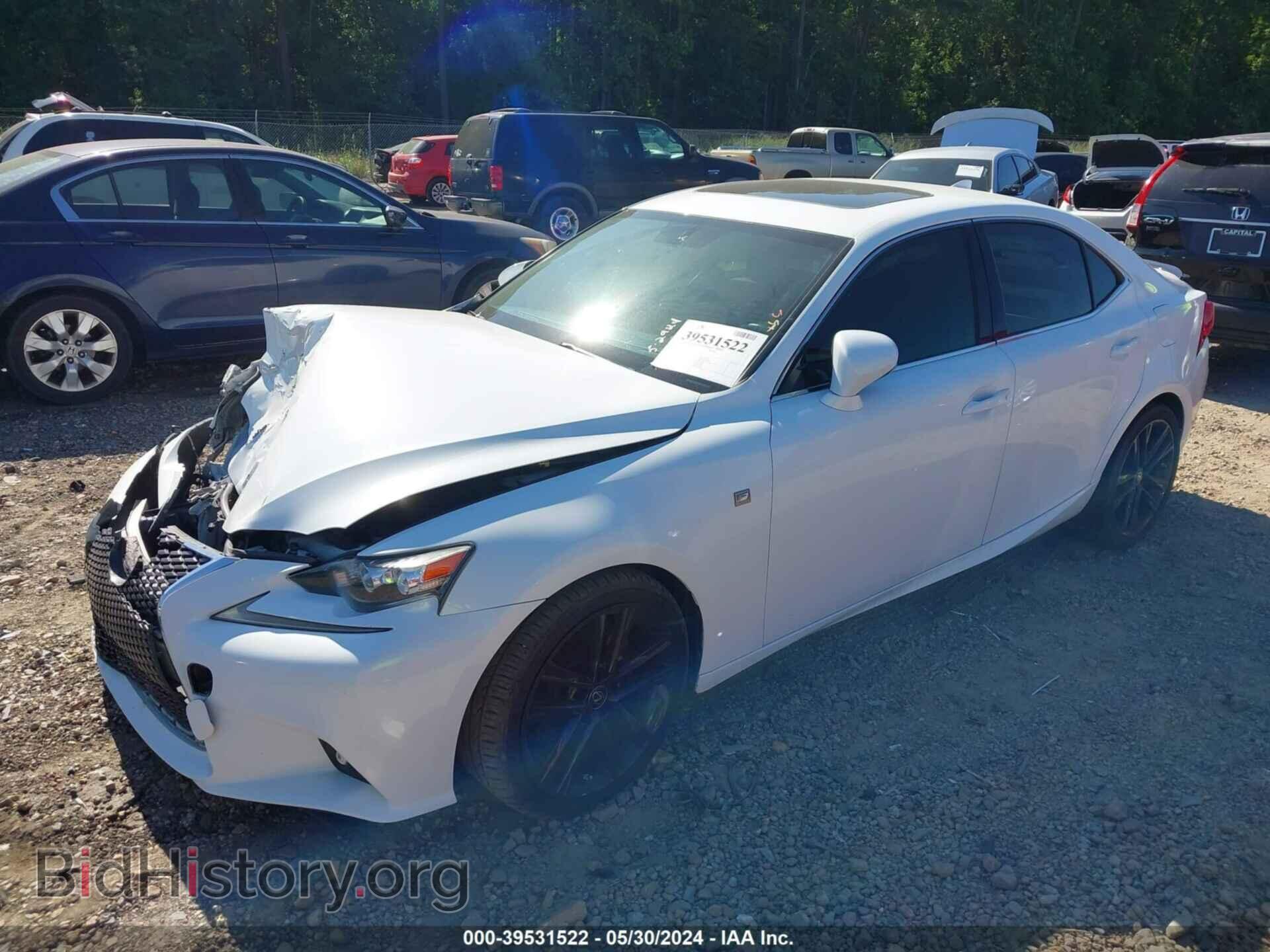 2014 LEXUS IS 250 - VIN: JTHBF1D2XE5040068 - Фото 2