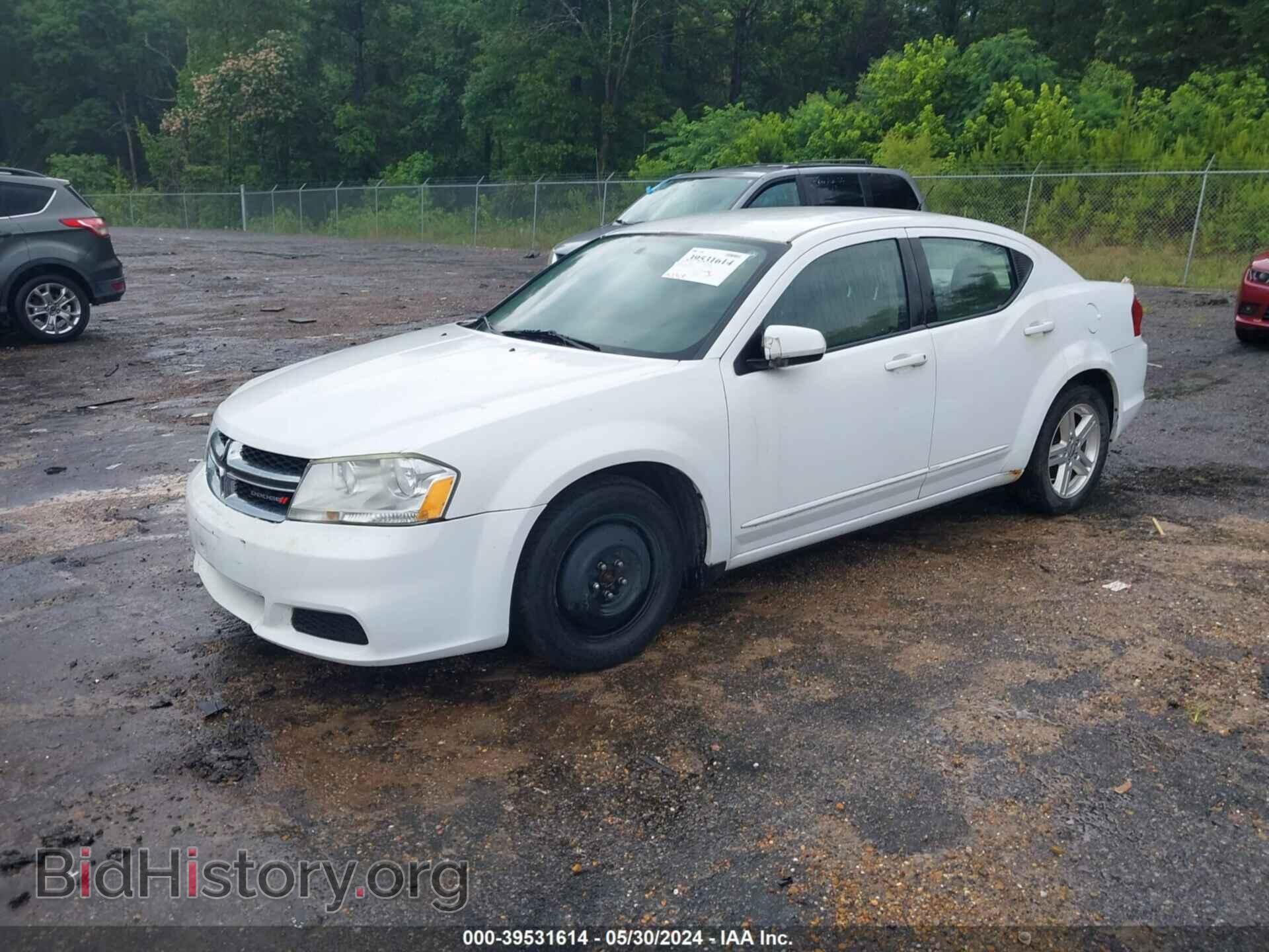 2012 DODGE AVENGER - VIN: 1C3CDZCB9CN167956 - Фото 2