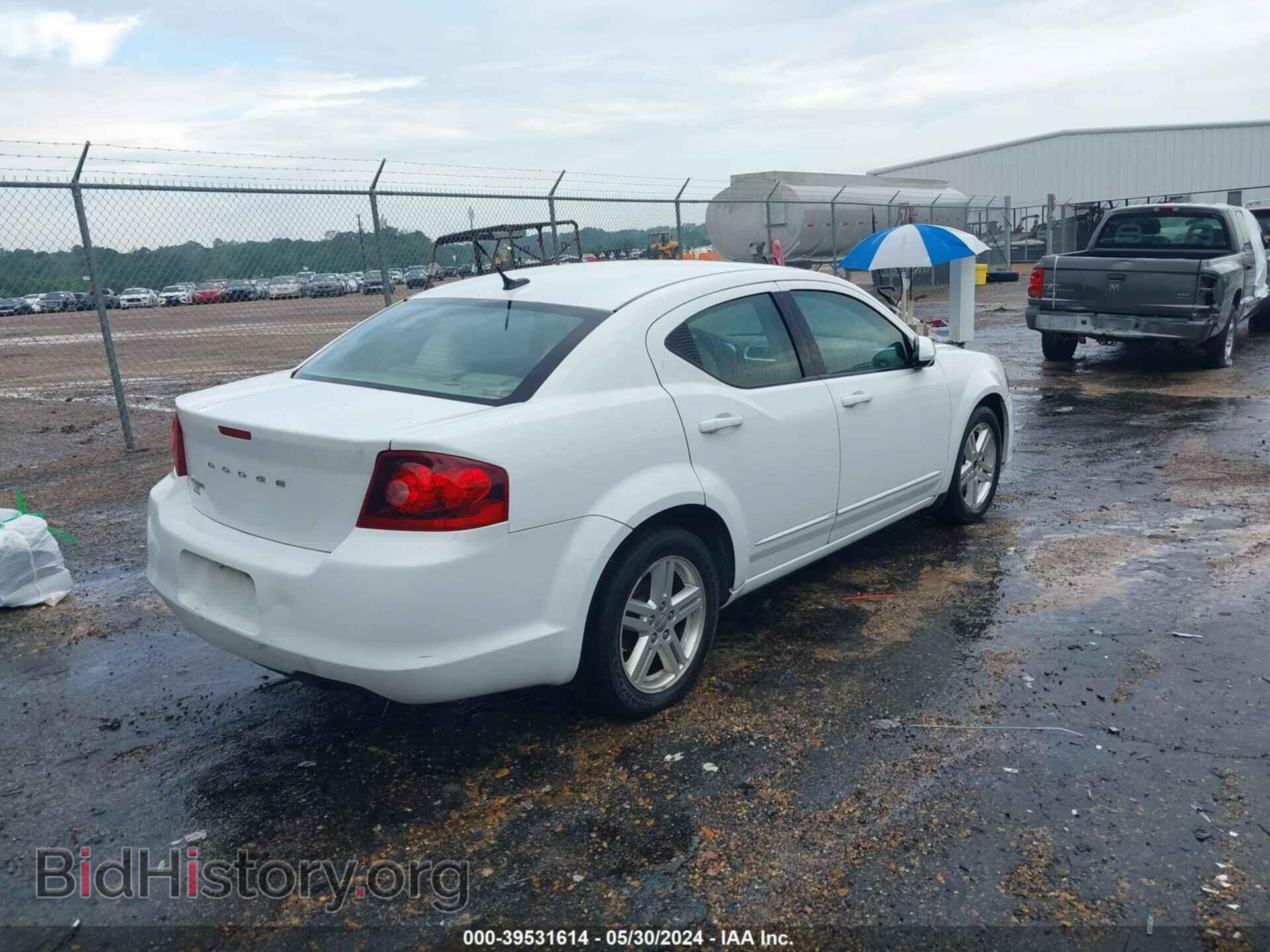 2012 DODGE AVENGER - VIN: 1C3CDZCB9CN167956 - Фото 4