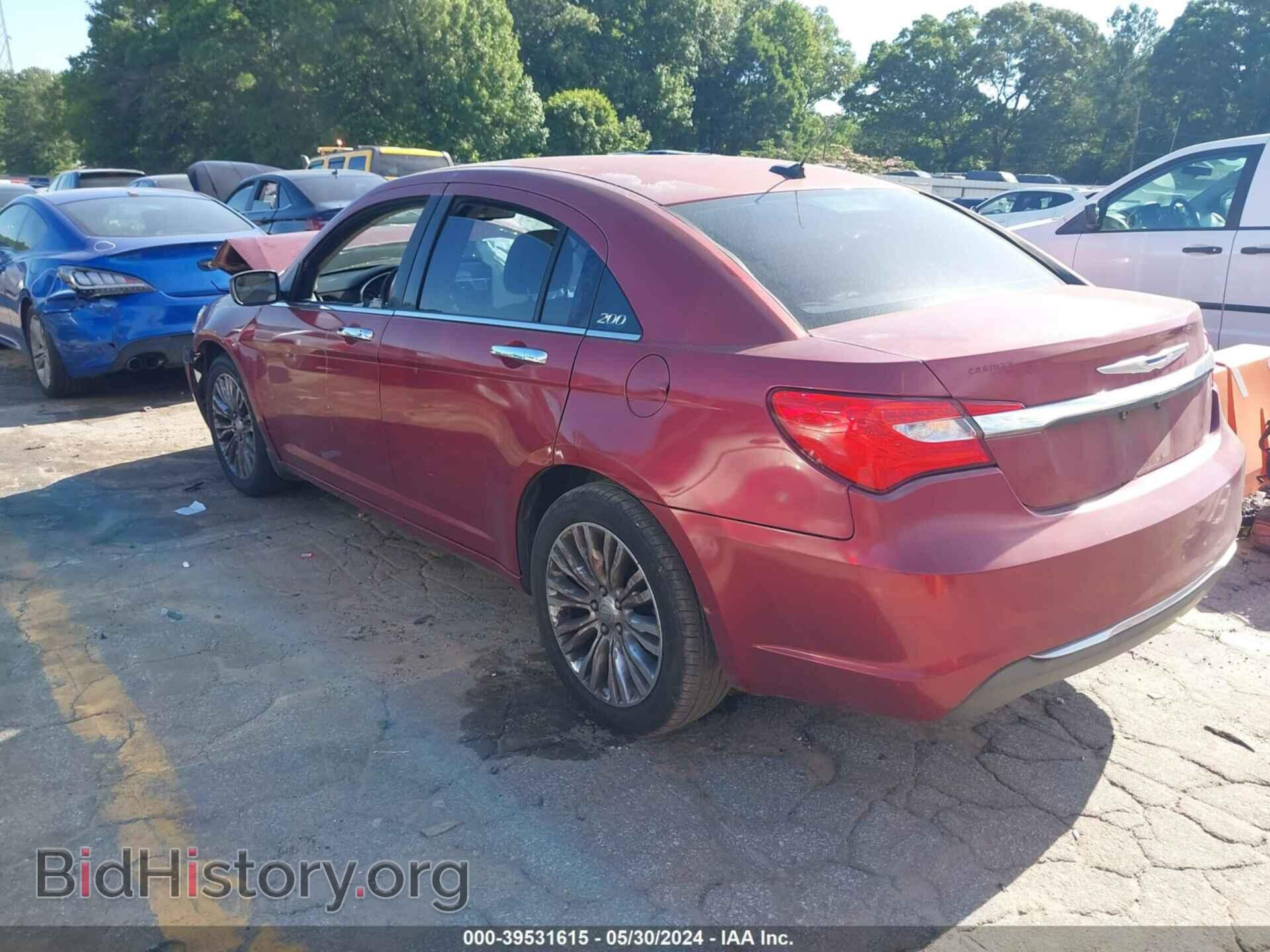 2012 CHRYSLER 200 - VIN: 1C3CCBCB7CN176021 - Фото 3
