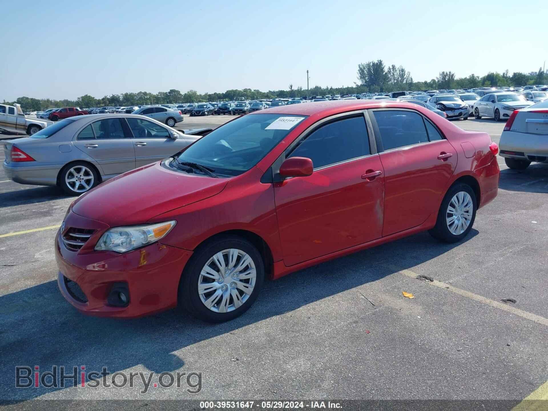 2013 TOYOTA COROLLA - VIN: 5YFBU4EE2DP108446 - Фото 2