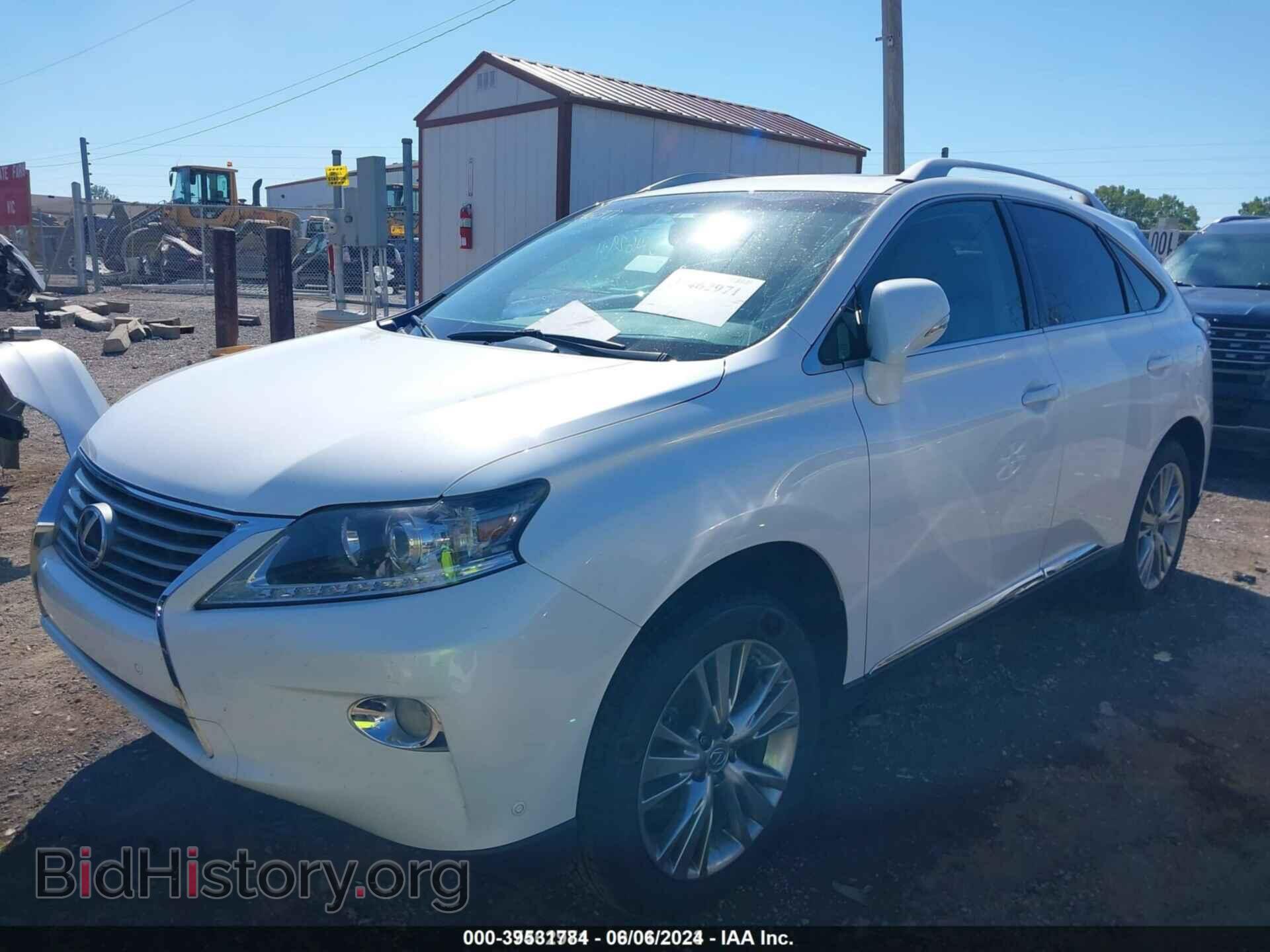 2014 LEXUS RX 350 - VIN: 2T2BK1BA0EC235571 - Фото 2