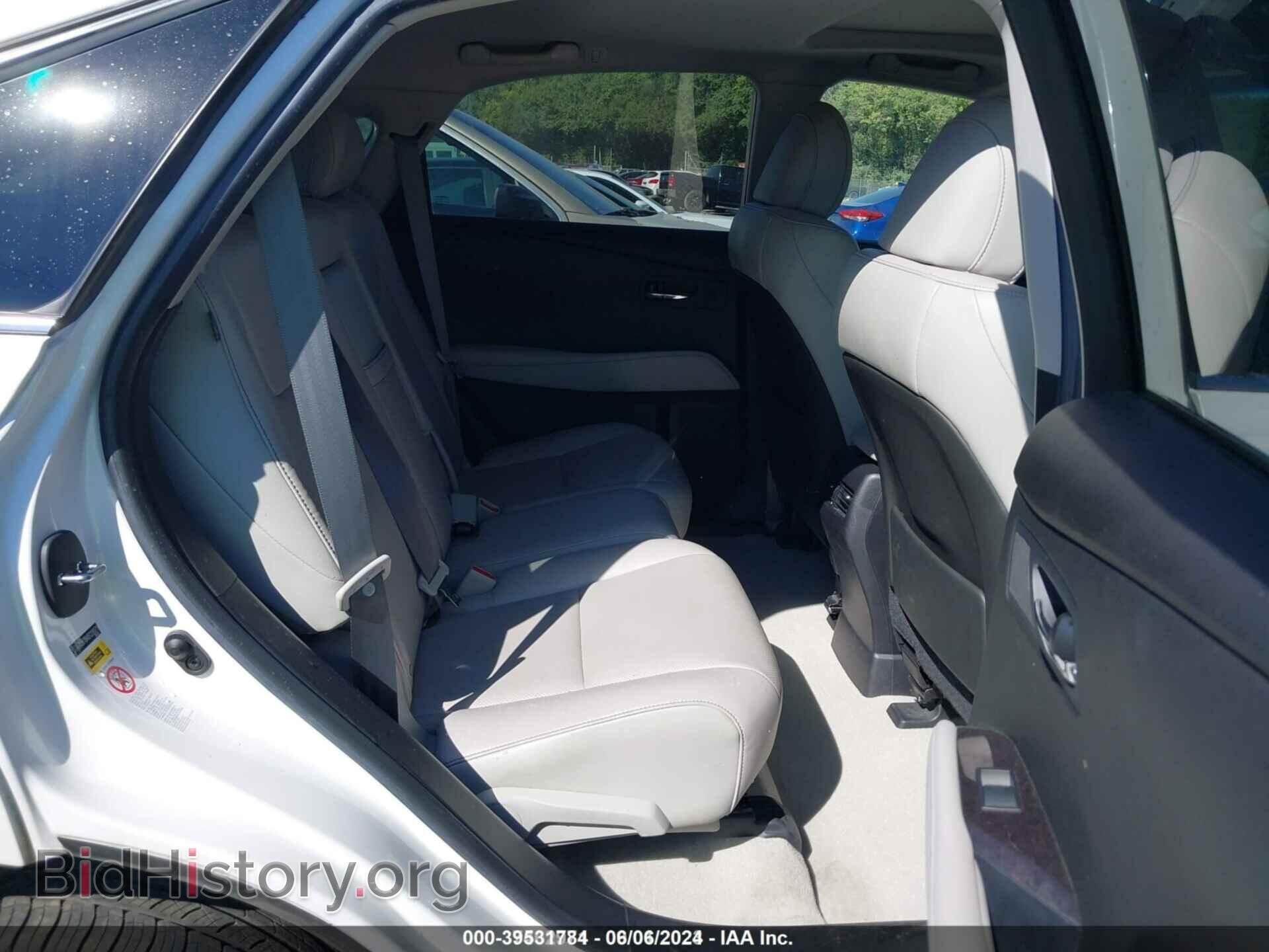 2014 LEXUS RX 350 - VIN: 2T2BK1BA0EC235571 - Фото 8