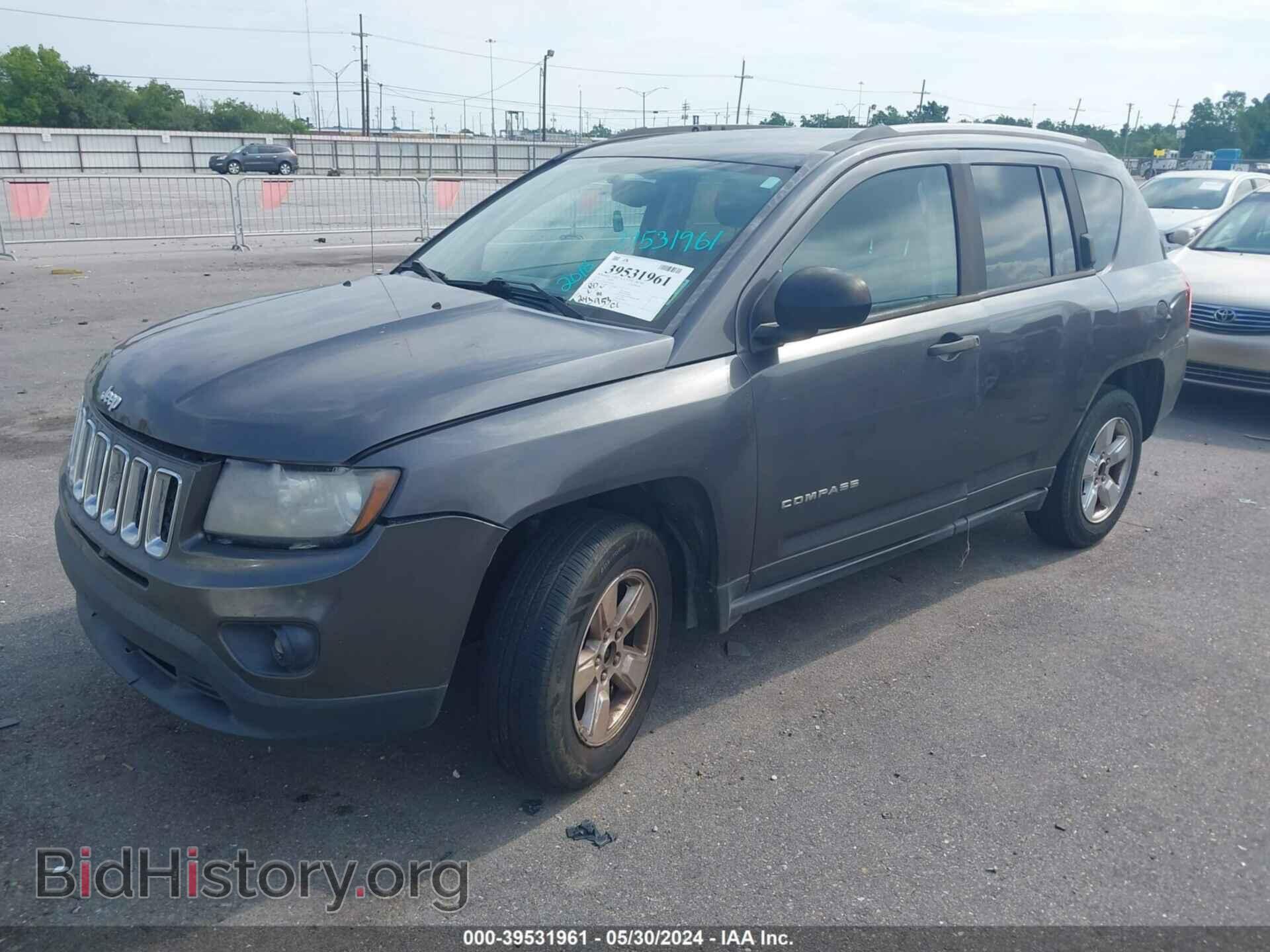 2016 JEEP COMPASS - VIN: 1C4NJCBA4GD576591 - Фото 2
