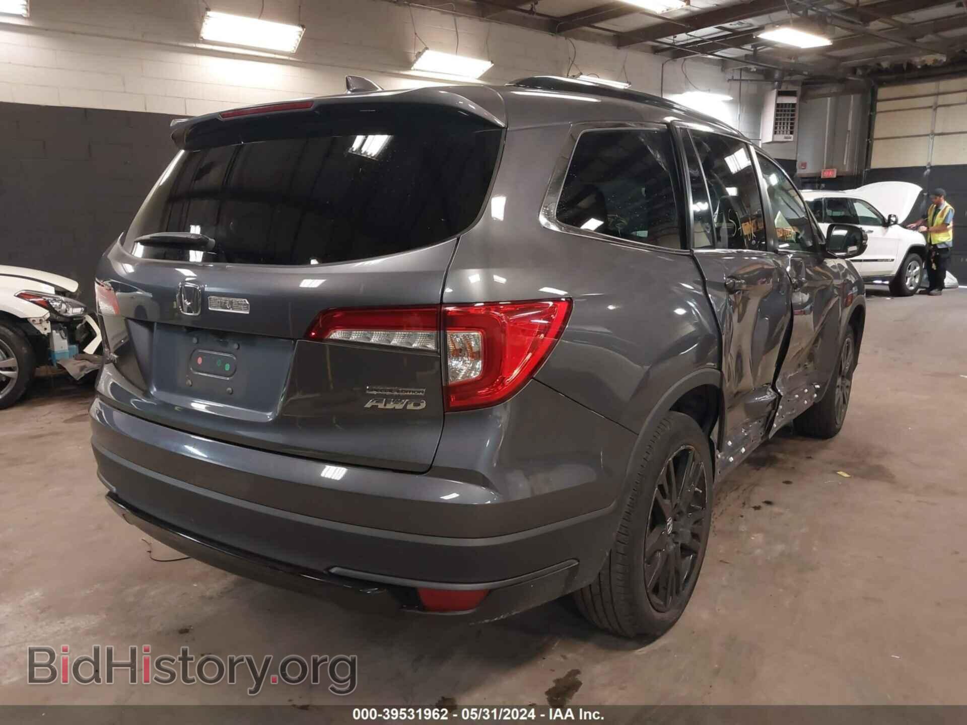 2021 HONDA PILOT - VIN: 5FNYF6H23MB096143 - Фото 4