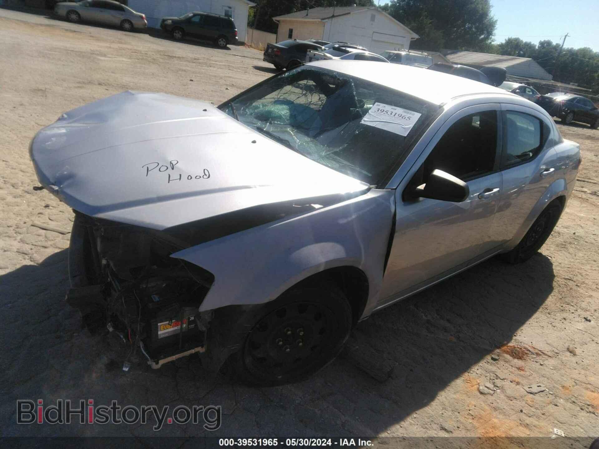 2011 DODGE AVENGER - VIN: 1B3BD4FB9BN542055 - Фото 2