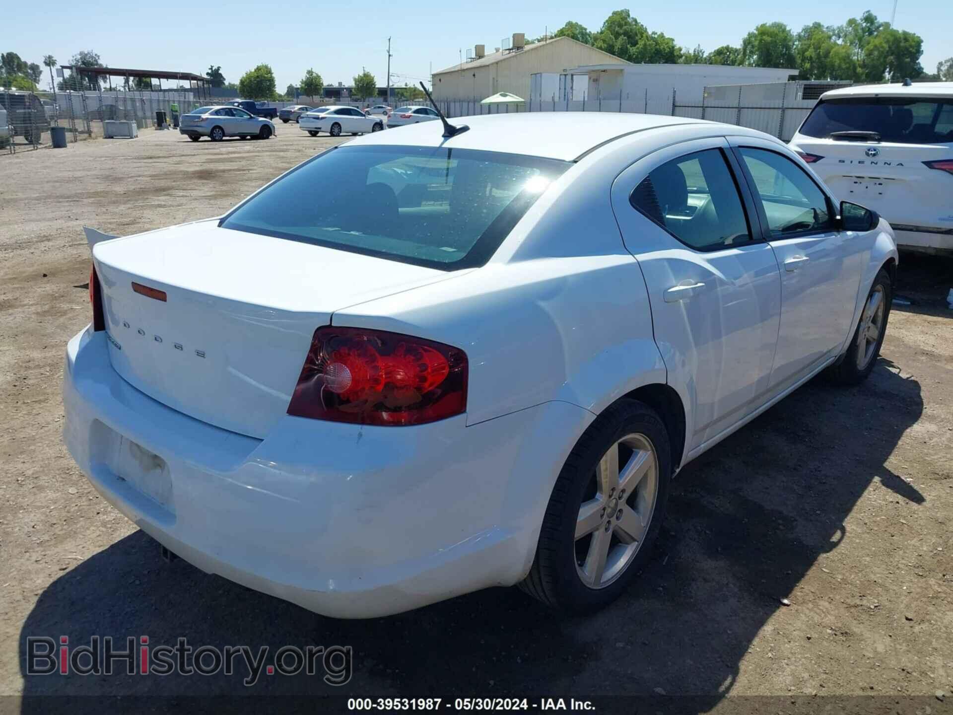 2013 DODGE AVENGER - VIN: 1C3CDZAB8DN643831 - Фото 4