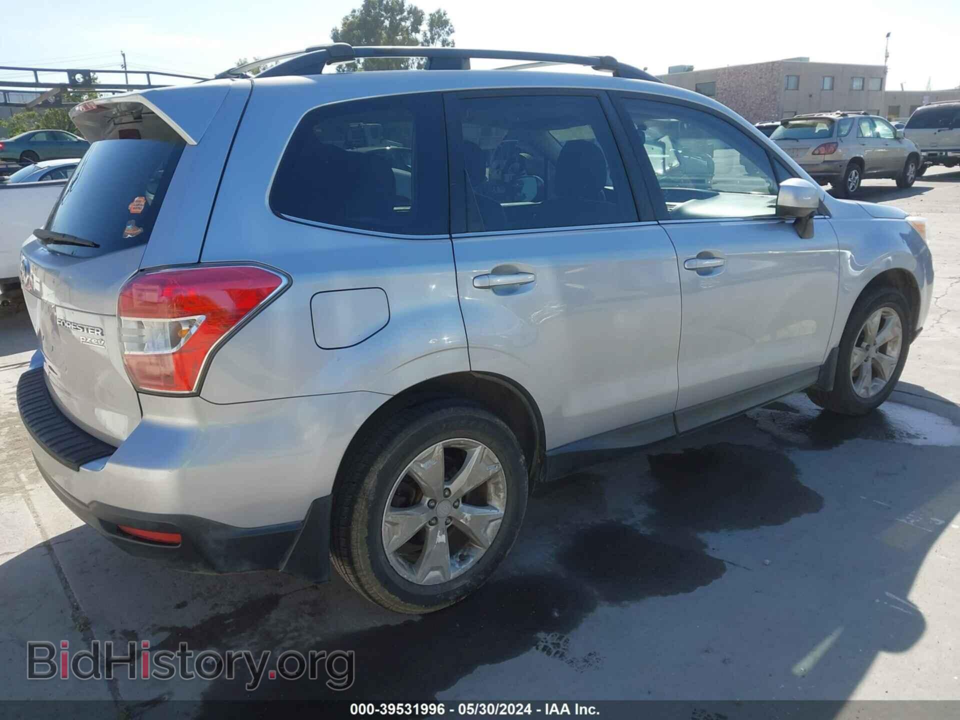 2015 SUBARU FORESTER - VIN: JF2SJAHC6FH591165 - Фото 4
