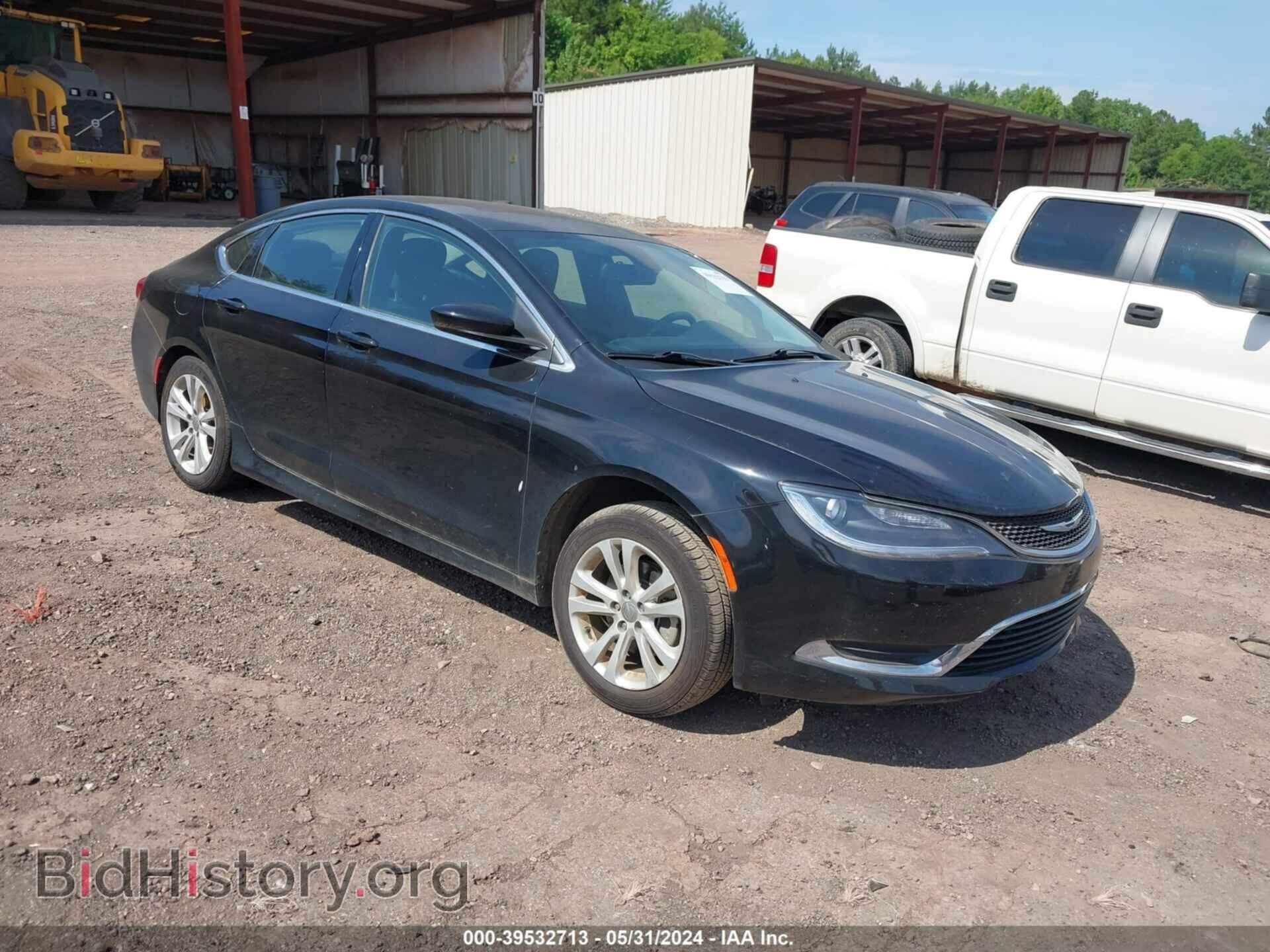 Фотография 1C3CCCAB3GN168738 - CHRYSLER 200 2016