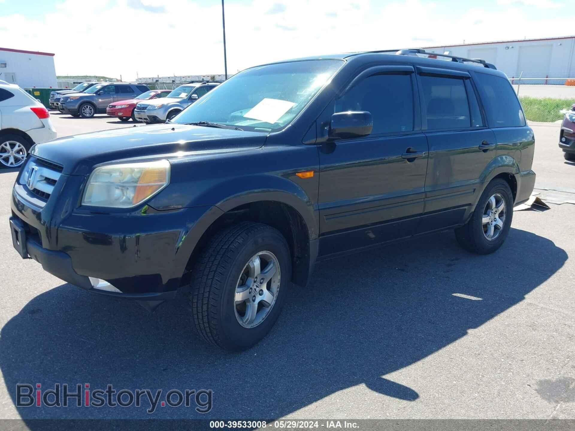 2006 HONDA PILOT - VIN: 2HKYF187X6H558409 - Фото 2