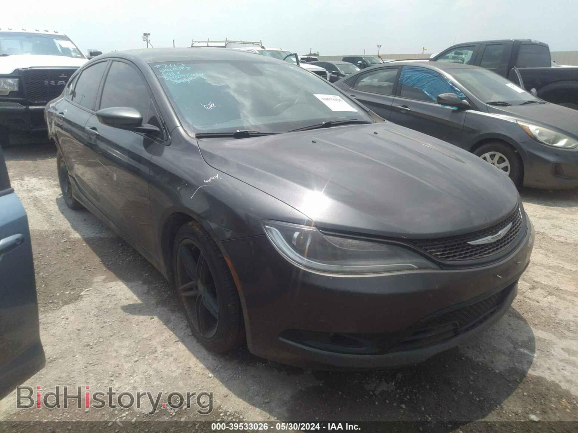 Фотография 1C3CCCBB9GN120143 - CHRYSLER 200 2016