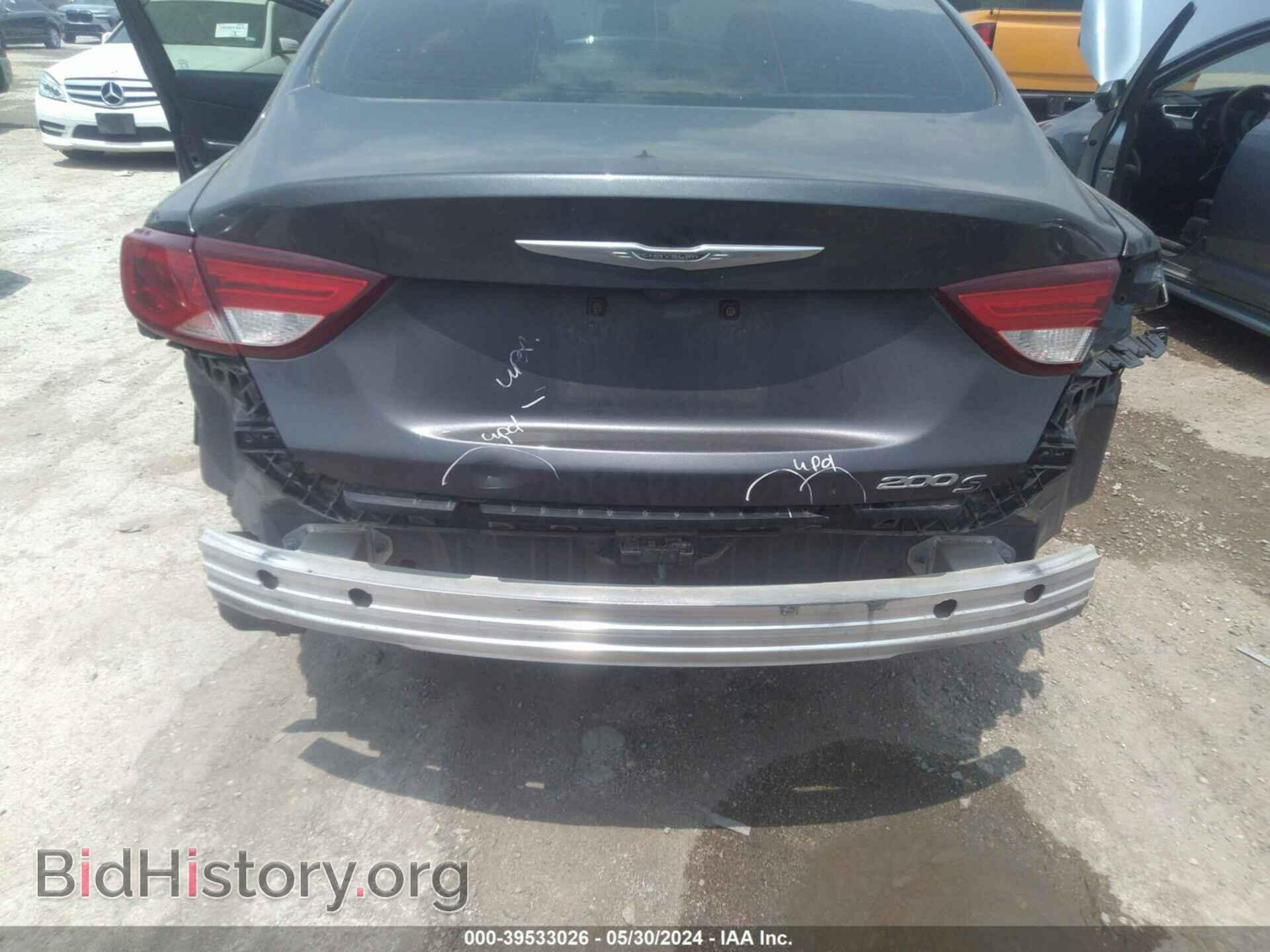 2016 CHRYSLER 200 - VIN: 1C3CCCBB9GN120143 - Фото 6