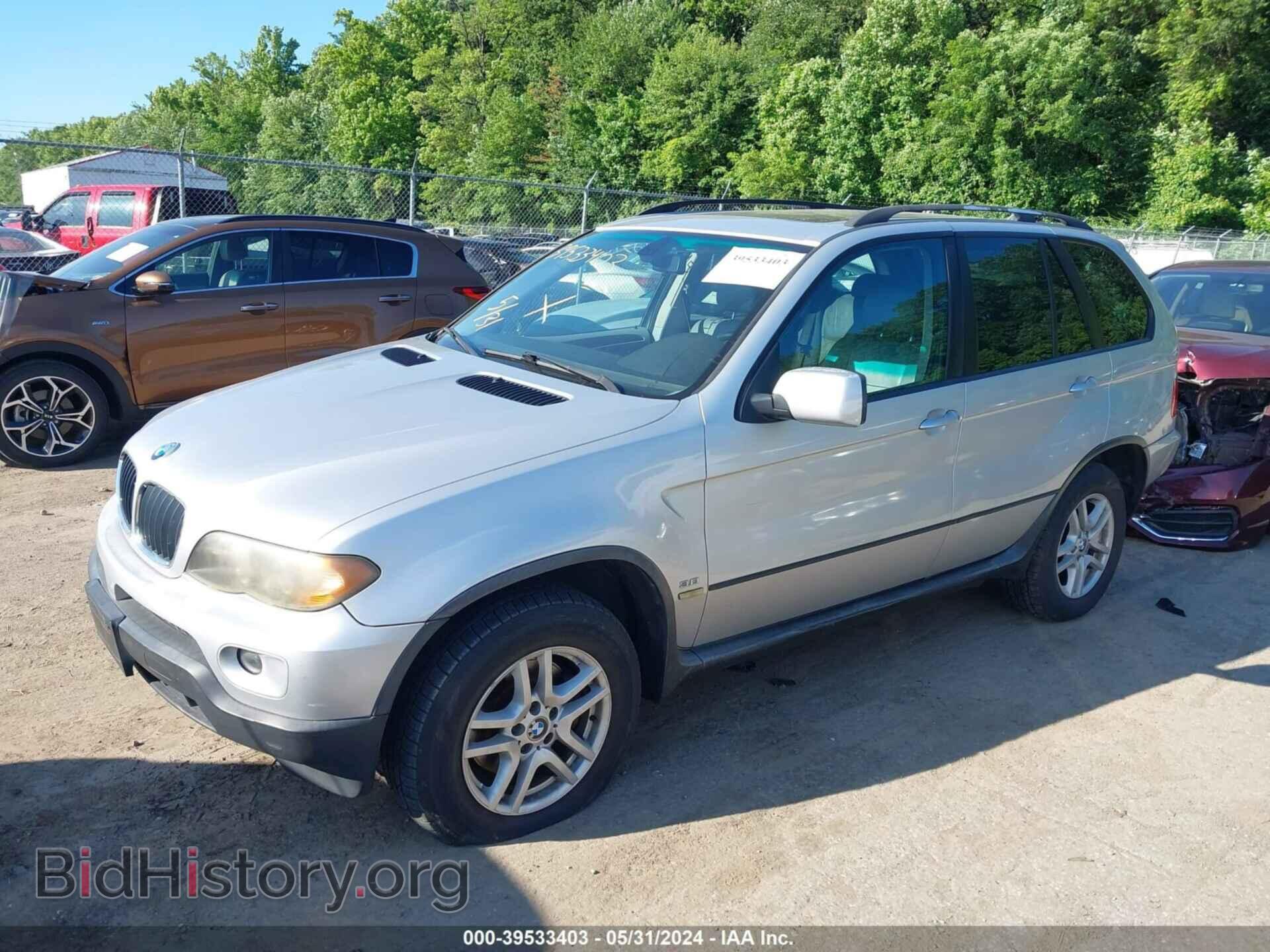 2006 BMW X5 - VIN: 5UXFA13546LY24206 - Фото 2