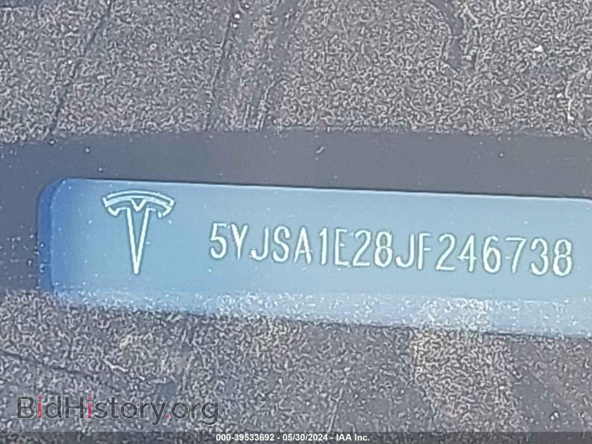 2018 TESLA MODEL S - VIN: 5YJSA1E28JF246738 - Фото 9