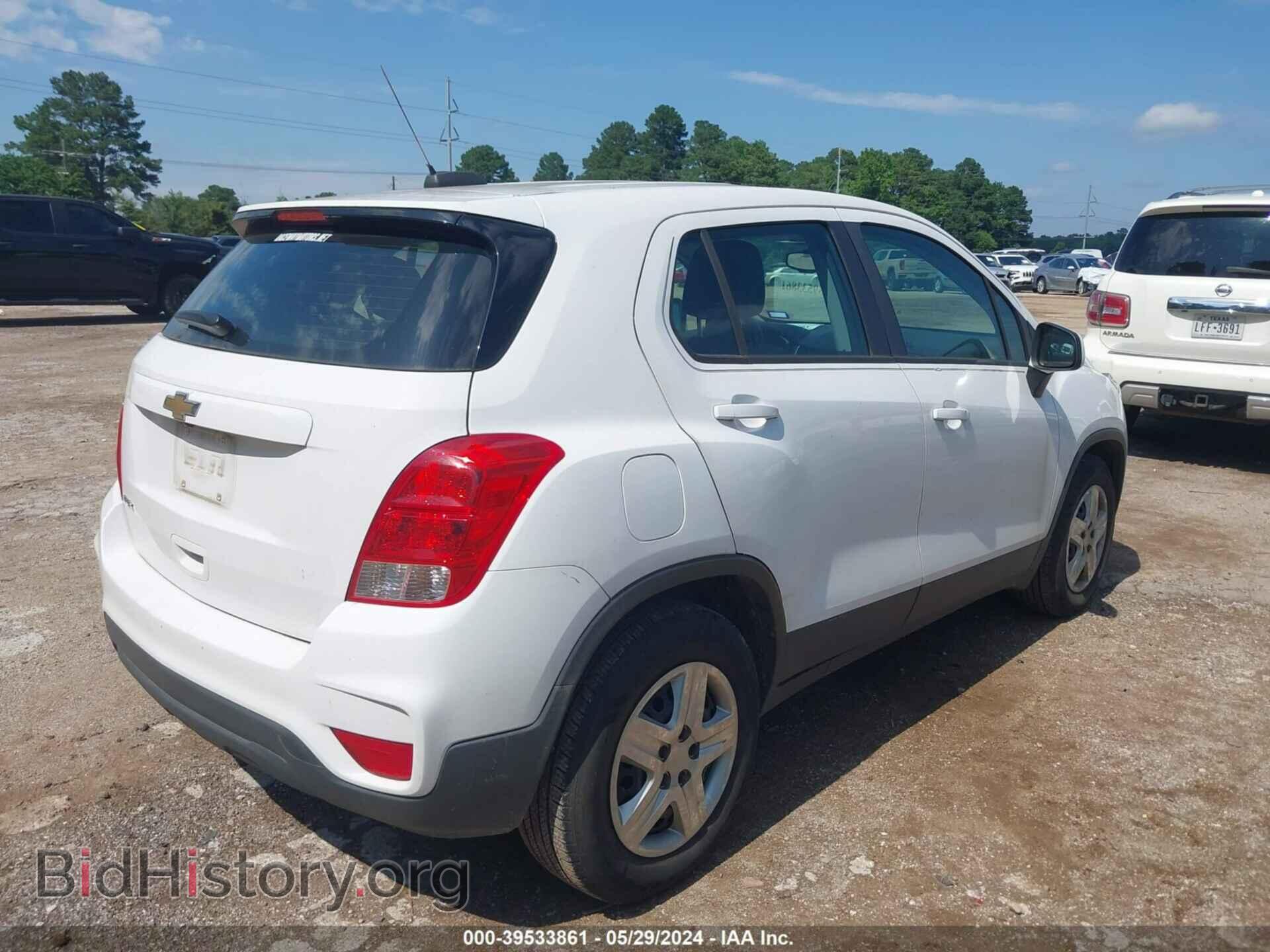 2017 CHEVROLET TRAX - VIN: 3GNCJKSBXHL265437 - Фото 4