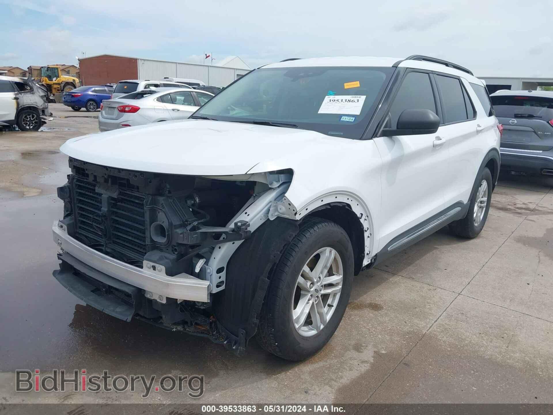 2020 FORD EXPLORER - VIN: 1FMSK7DH2LGA52183 - Фото 2