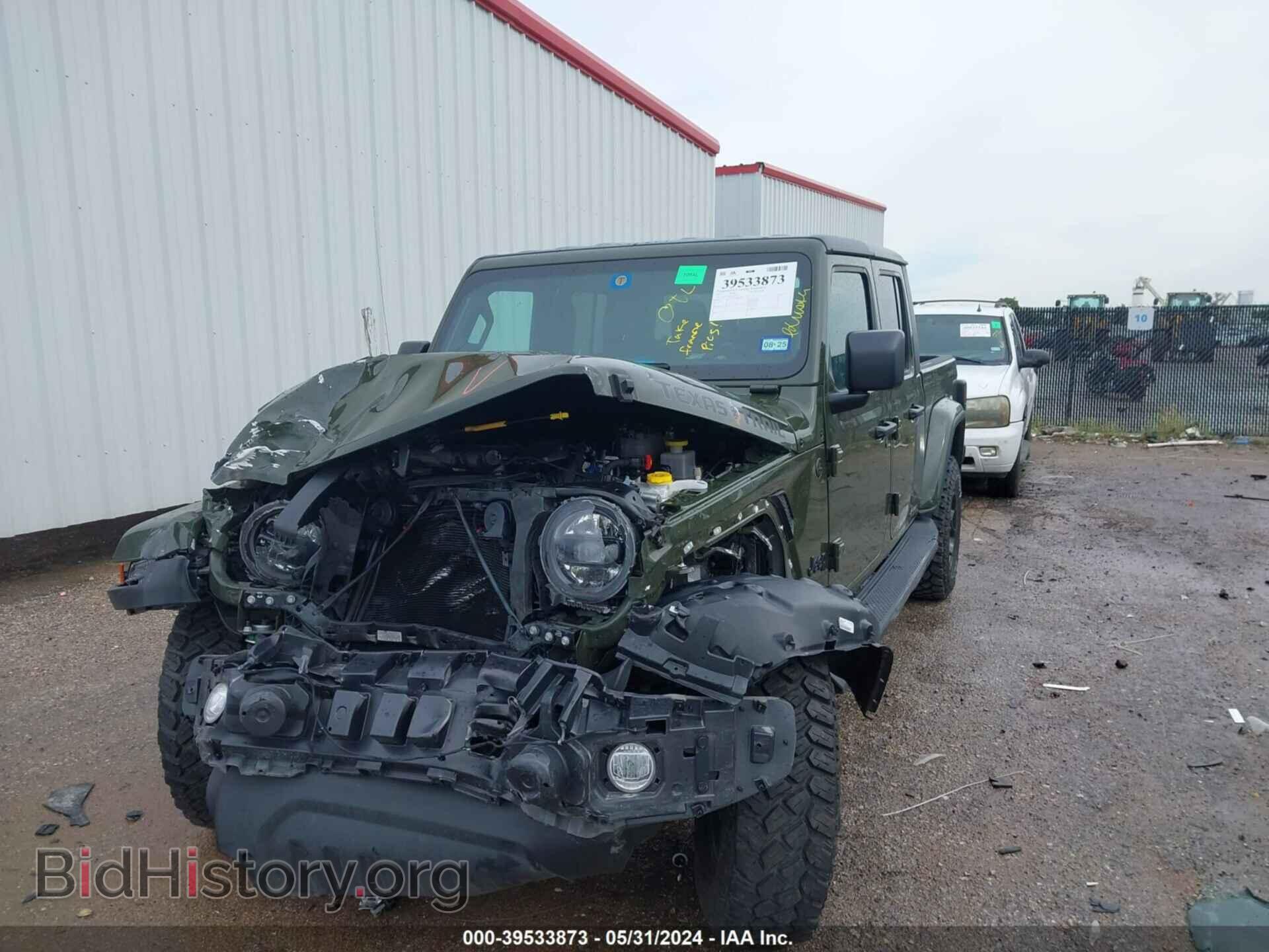 2023 JEEP GLADIATOR - VIN: 1C6HJTAG5PL562554 - Фото 2