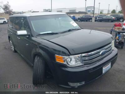 2010 Ford FLEX LIMITED, black — VIN 2FMHK6DC9ABA98672, IAAI