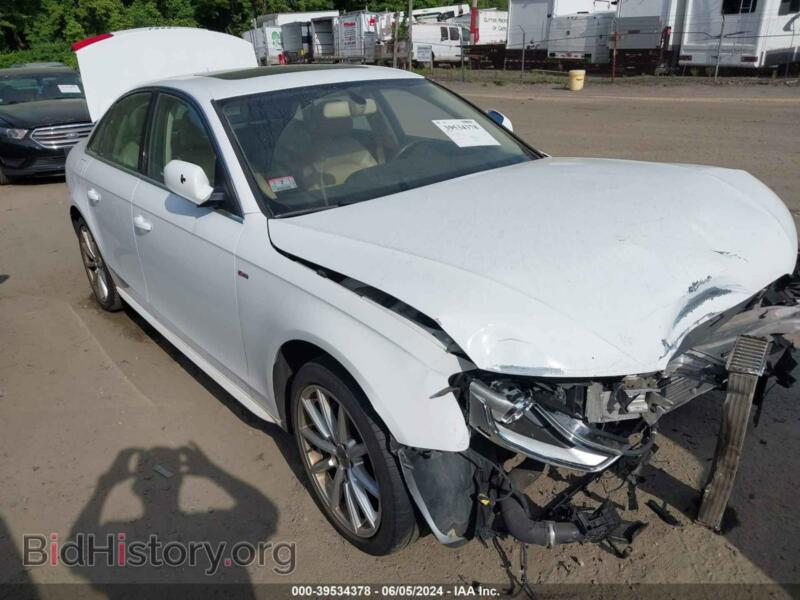 2015 Audi A4 2.0T Premium (VIN WAUBFAFL4FN026835) — фото 1 из 12, IAAI, повреждение: передняя часть