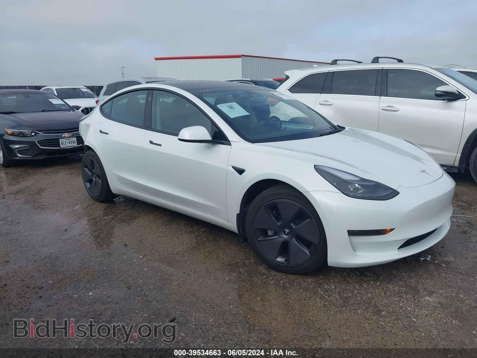 Photo 5YJ3E1EA8PF503745 - TESLA MODEL 3 2023