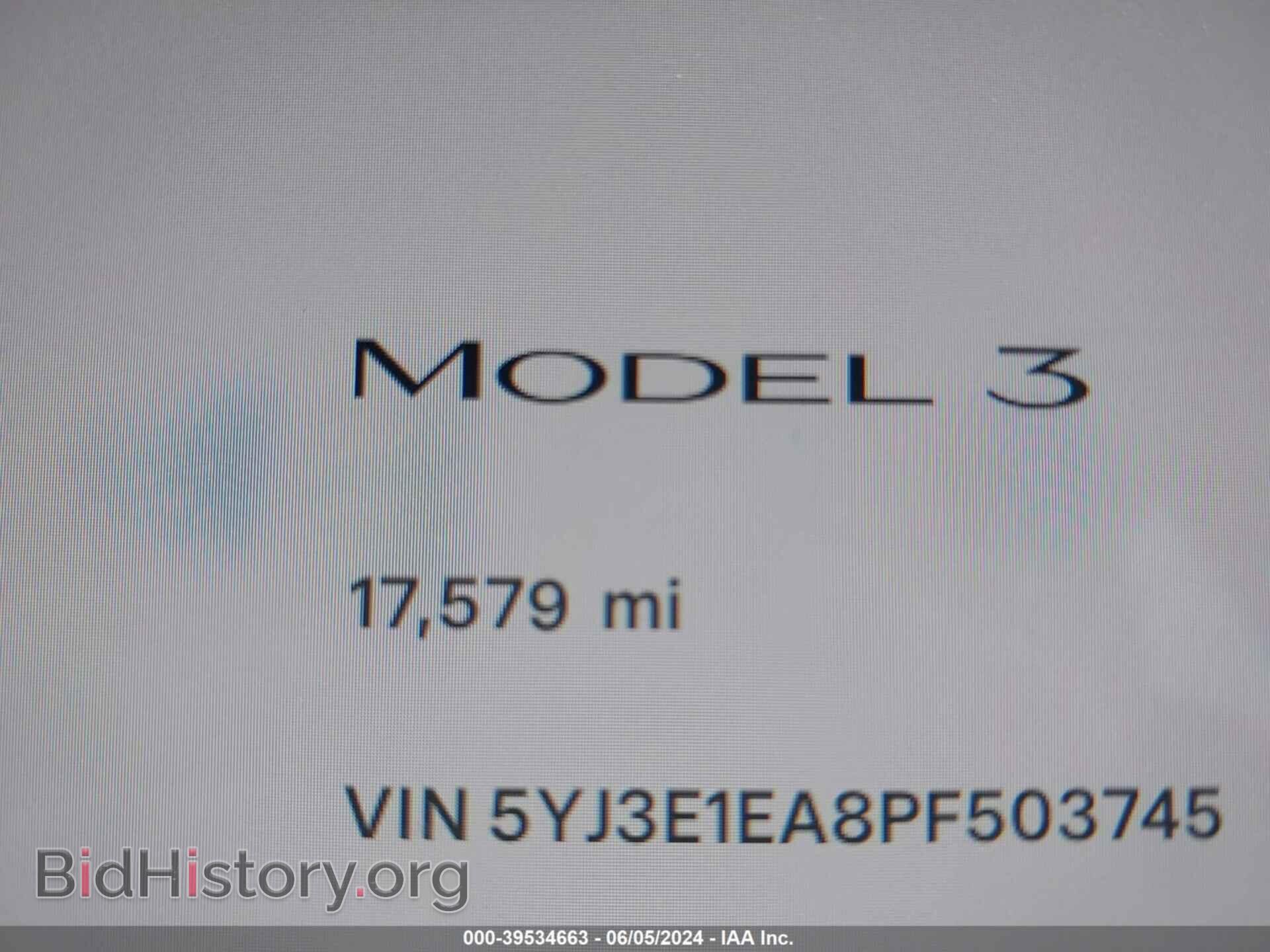 2023 TESLA MODEL 3 - VIN: 5YJ3E1EA8PF503745 - Фото 7