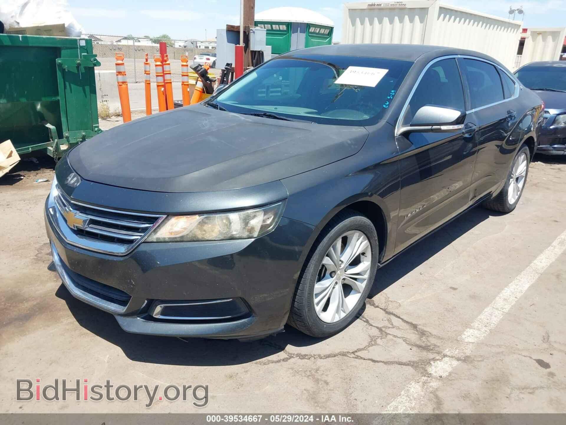 2014 CHEVROLET IMPALA - VIN: 1G1125S31EU133037 - Фото 2