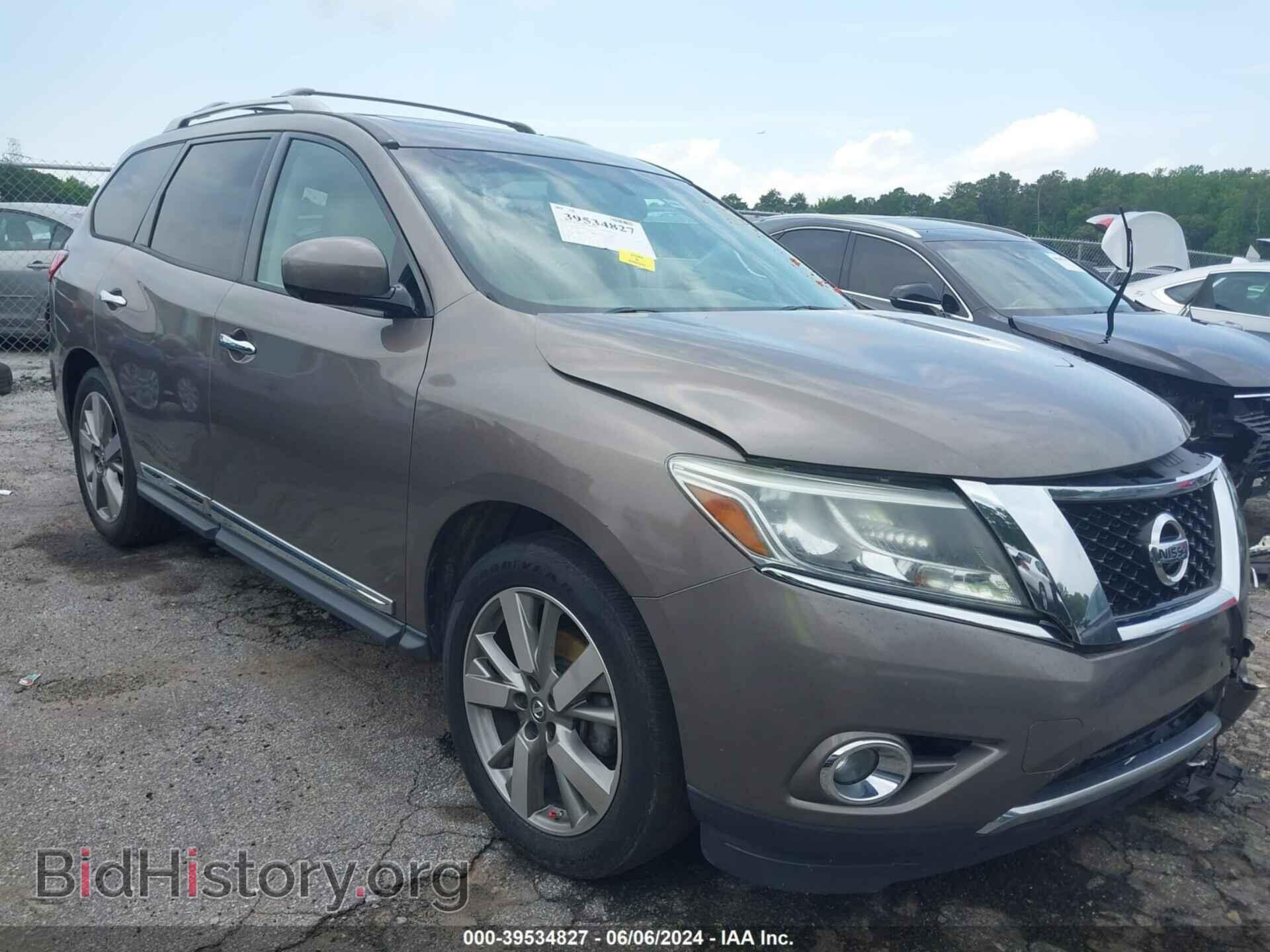 Фотография 5N1AR2MN4DC669593 - NISSAN PATHFINDER 2013