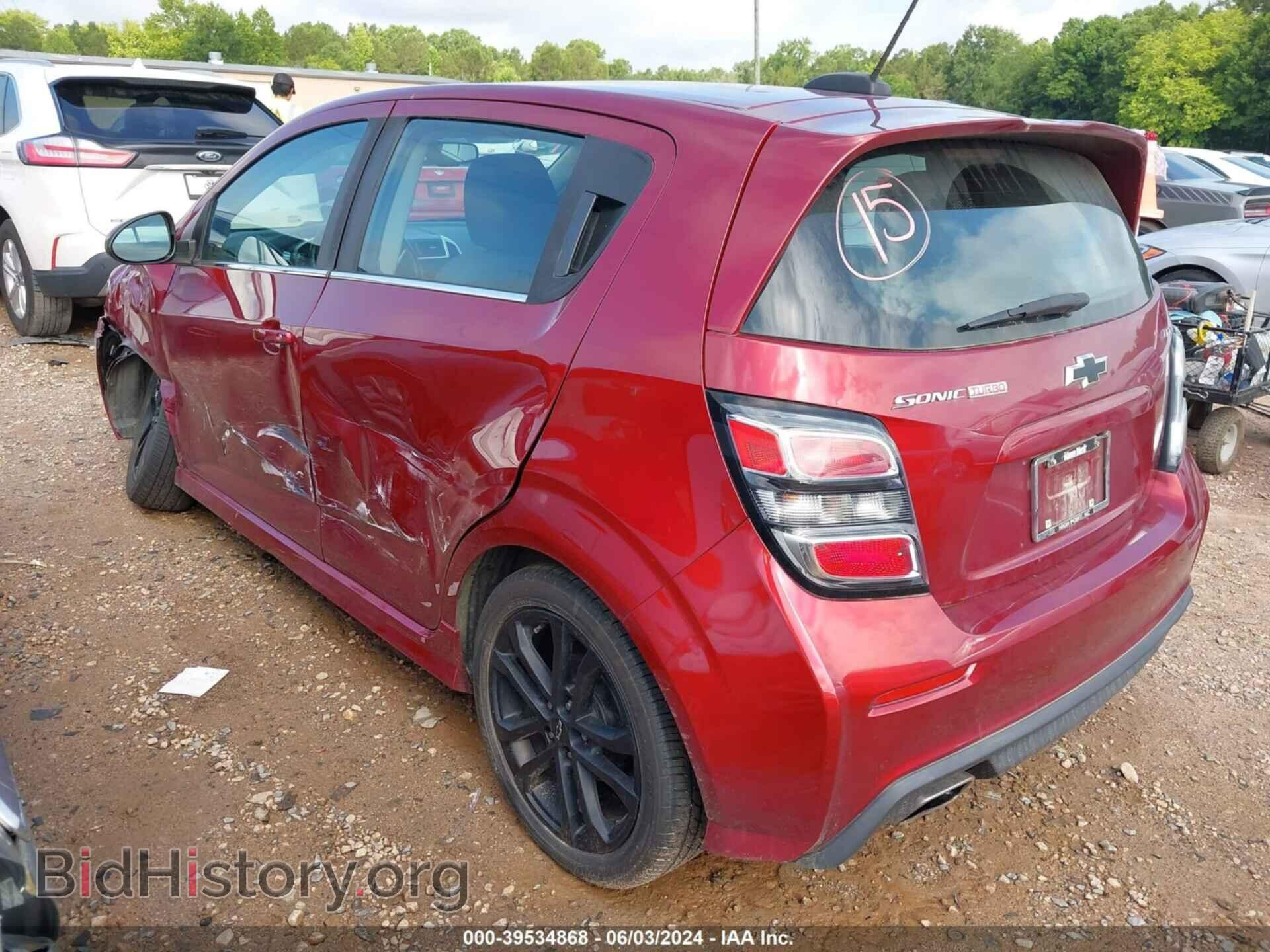 2018 CHEVROLET SONIC - VIN: 1G1JD6SB5J4104786 - Фото 3