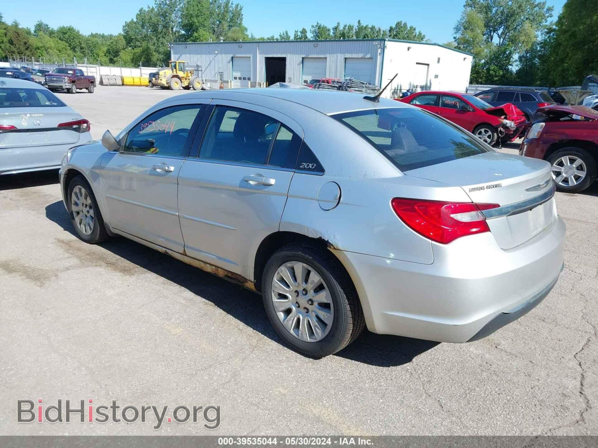 2012 CHRYSLER 200 - VIN: 1C3CCBAB3CN248500 - Фото 3