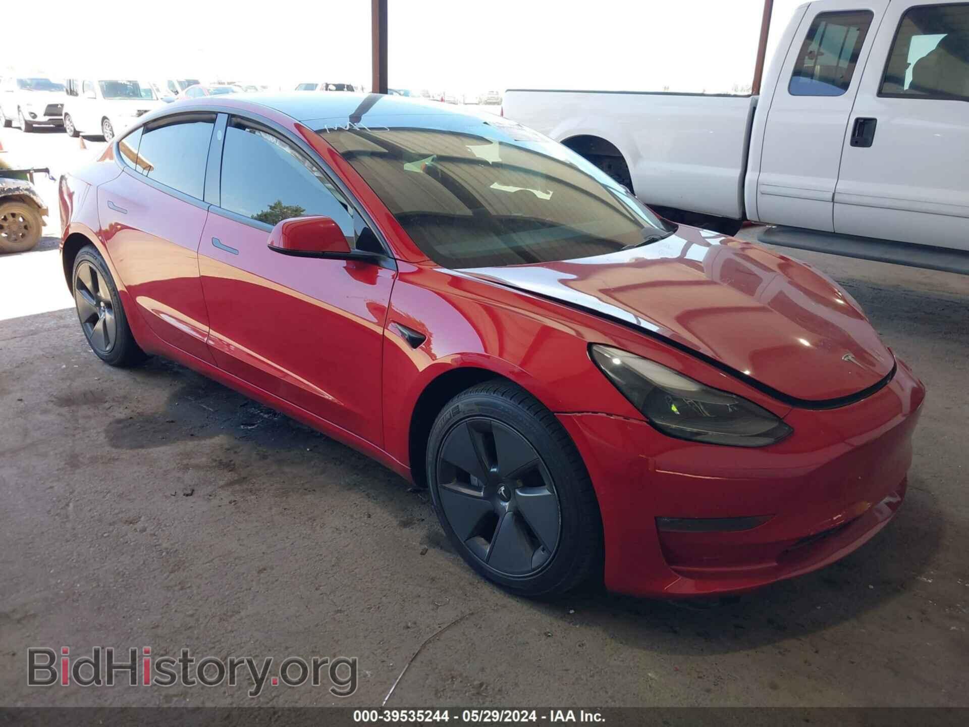 Фотография 5YJ3E1EB2NF240786 - TESLA MODEL 3 2022