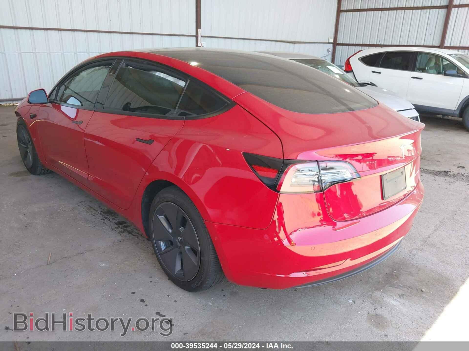 2022 TESLA MODEL 3 - VIN: 5YJ3E1EB2NF240786 - Фото 3
