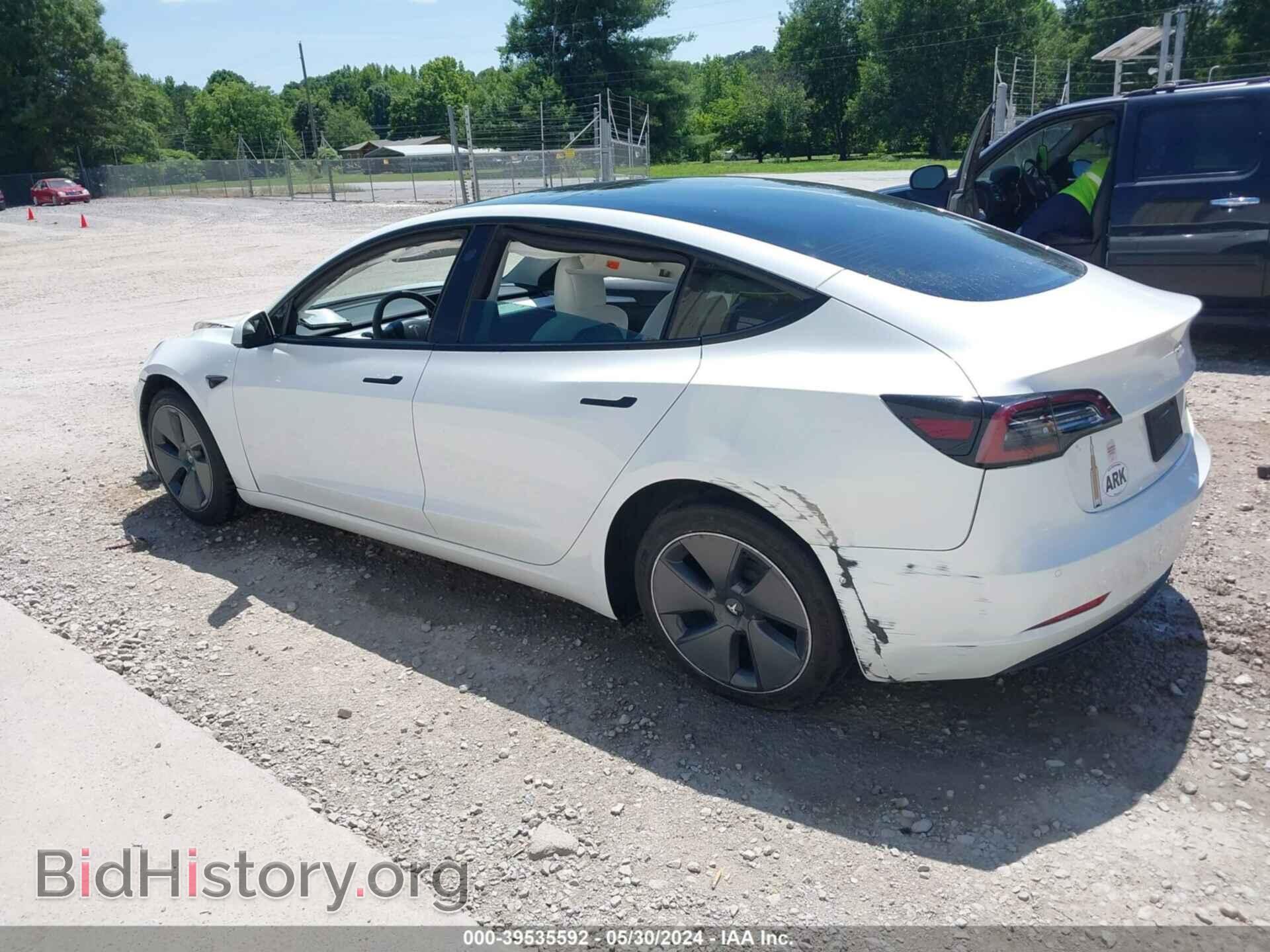 2022 TESLA MODEL 3 - VIN: 5YJ3E1EB5NF270817 - Фото 3