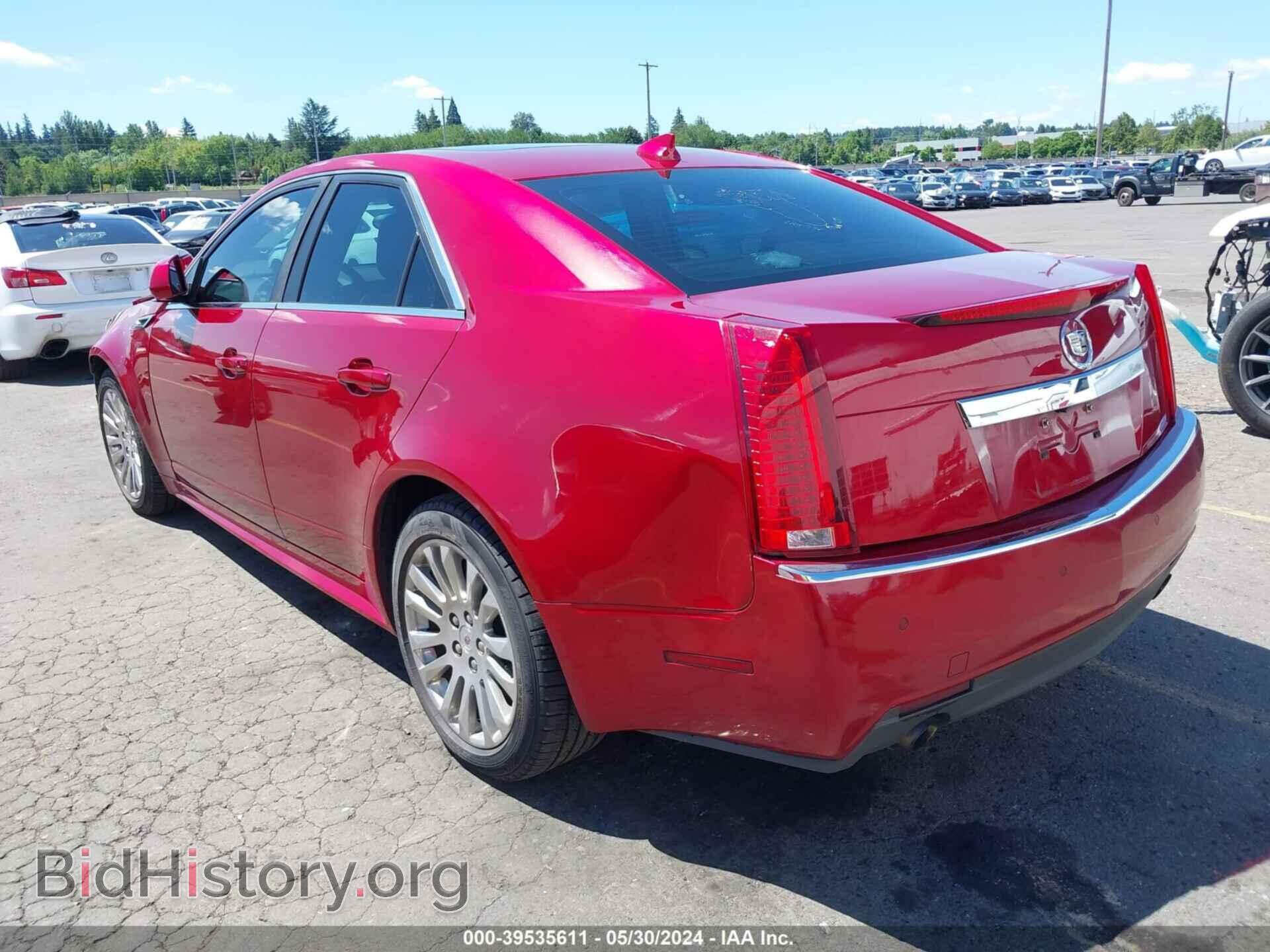 2012 CADILLAC CTS - VIN: 1G6DP5E33C0147272 - Фото 3