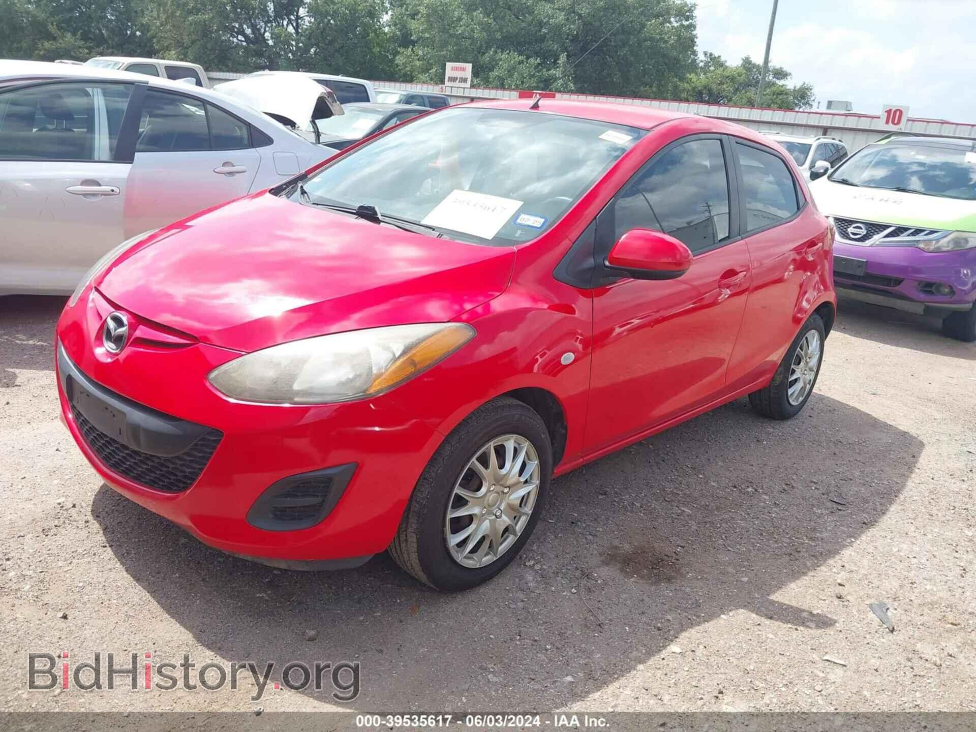 2013 MAZDA MAZDA2 - VIN: JM1DE1KY9D0152649 - Фото 2