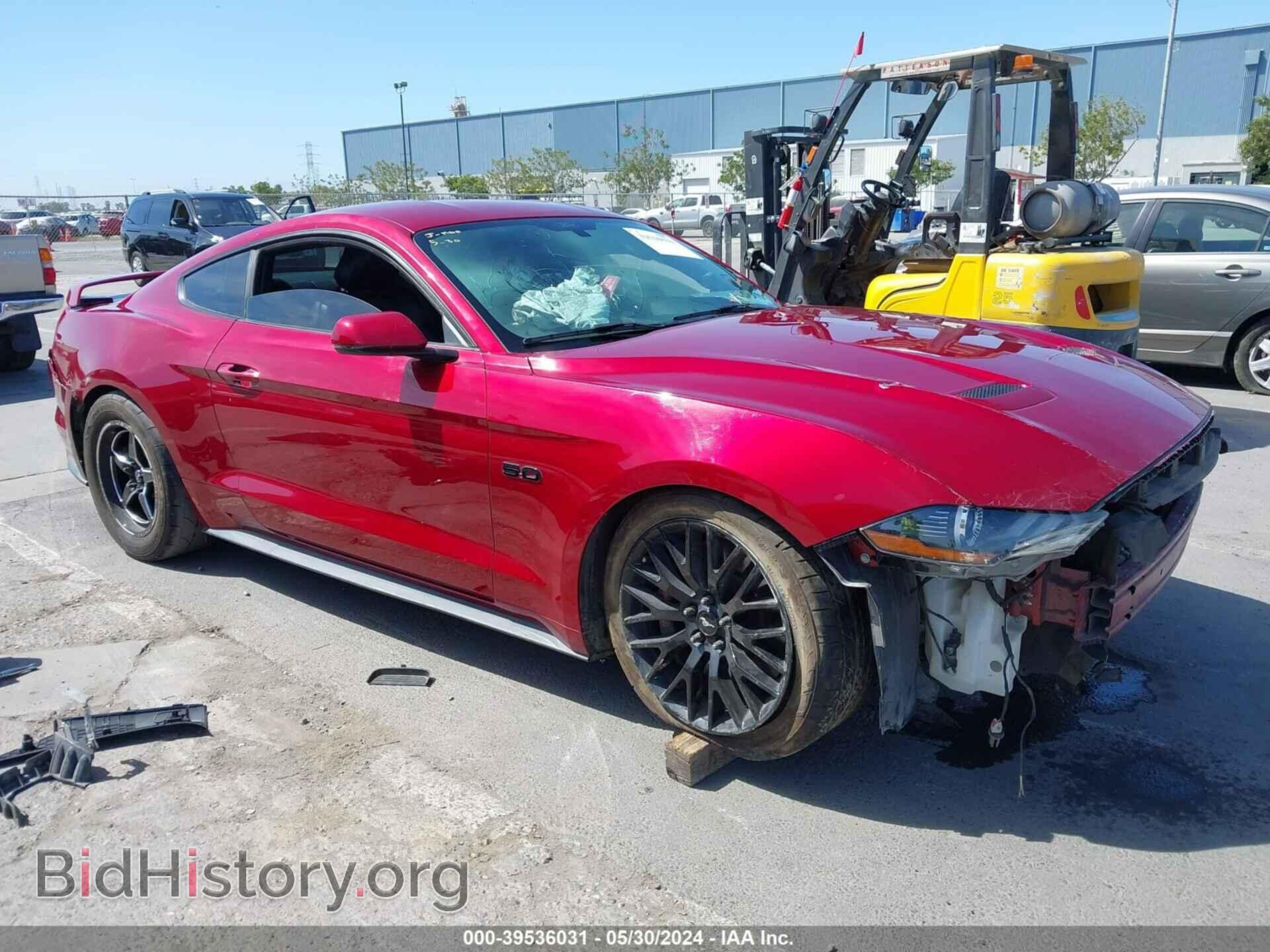 Photo 1FA6P8CFXK5118881 - FORD MUSTANG 2019