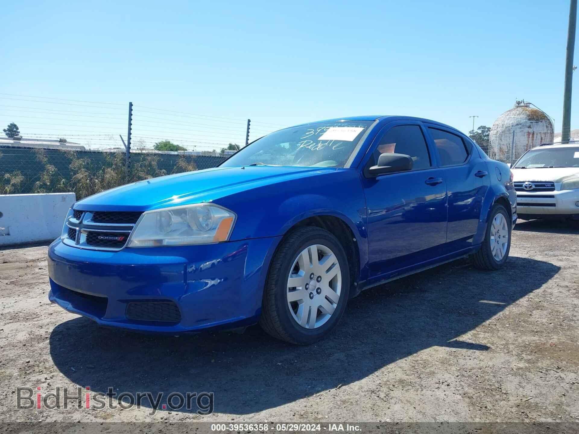 2013 DODGE AVENGER - VIN: 1C3CDZAB0DN731465 - Фото 2