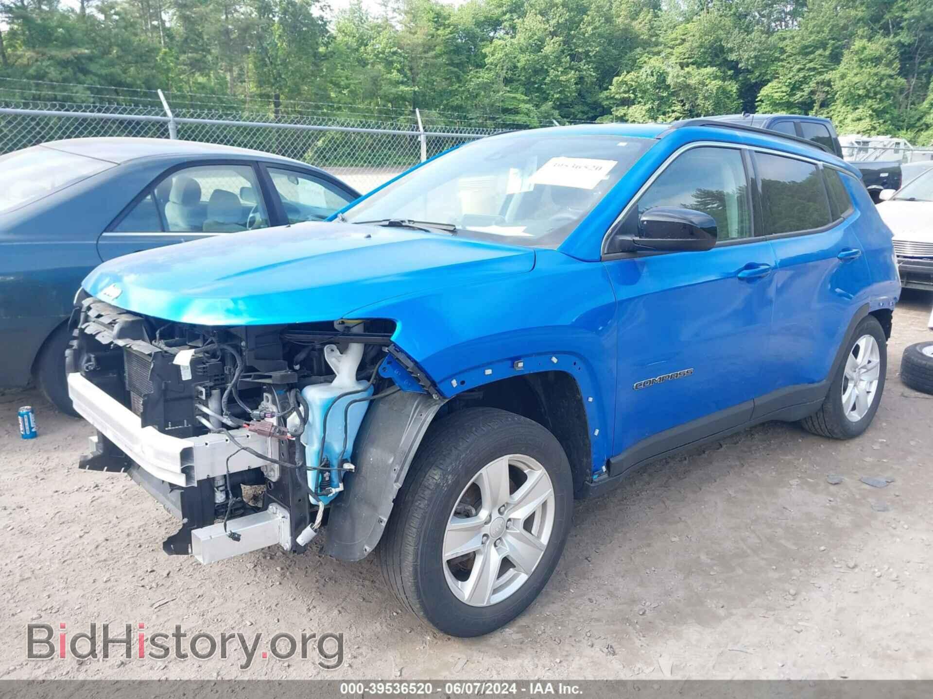 2022 JEEP COMPASS - VIN: 3C4NJDBB1NT147737 - Фото 2