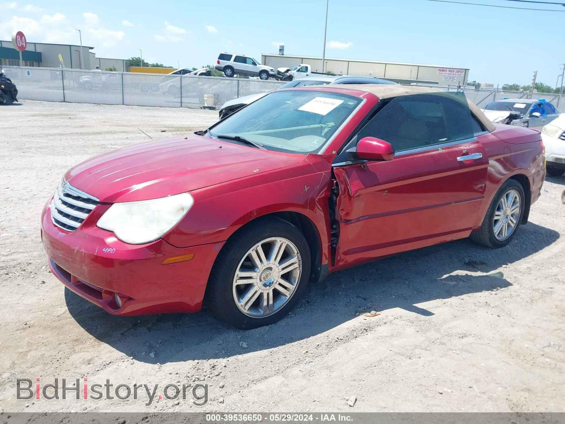 2008 CHRYSLER SEBRING - VIN: 1C3LC65M08N272148 - Фото 2
