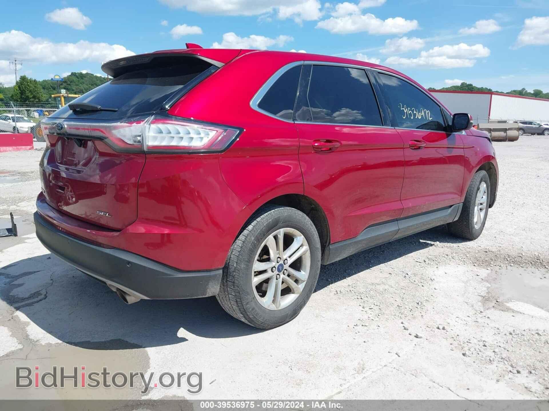 2015 FORD EDGE - VIN: 2FMTK3J8XFBB32442 - Photo 4
