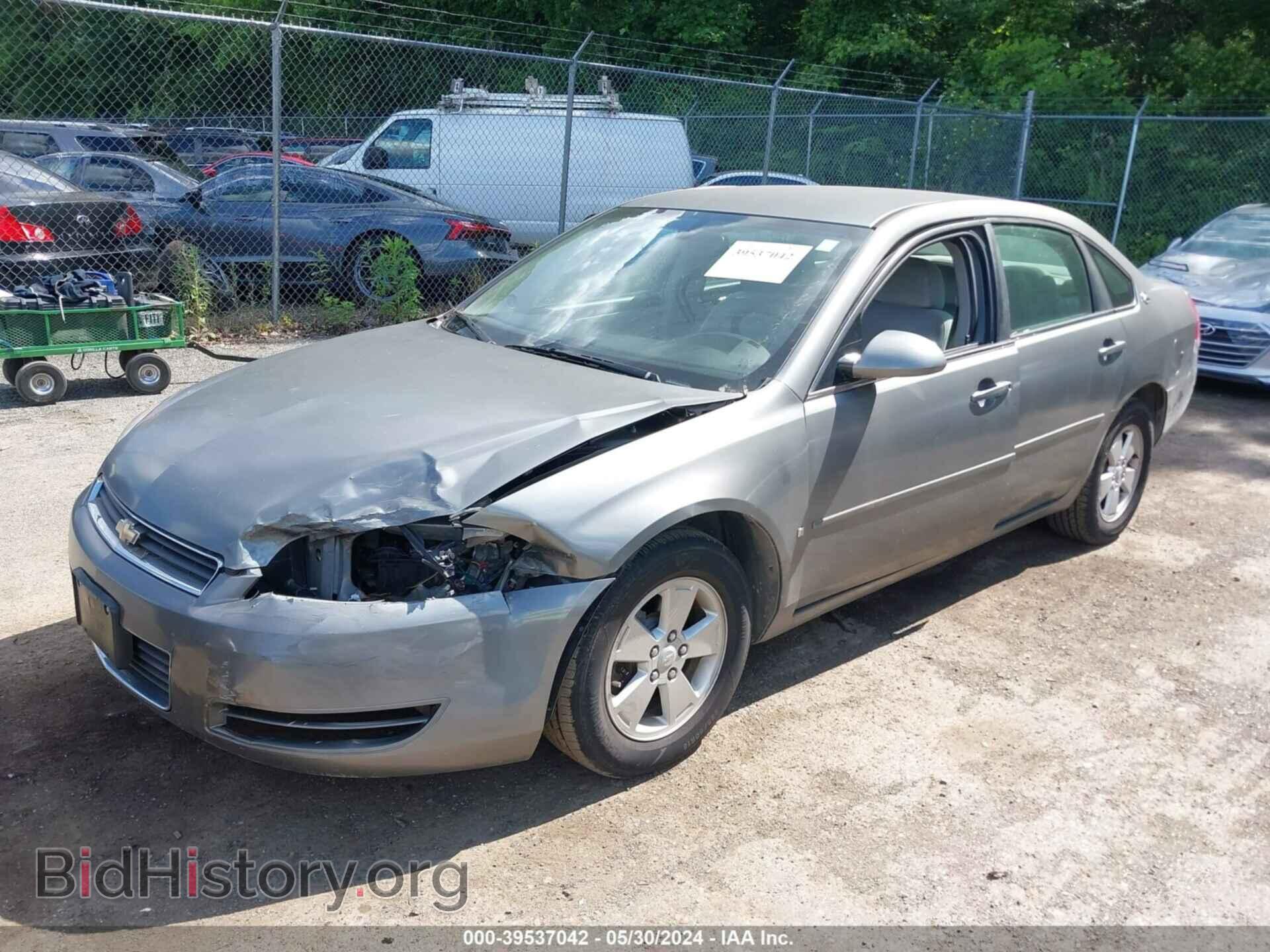 2008 CHEVROLET IMPALA - VIN: 2G1WT58K789128038 - Фото 2
