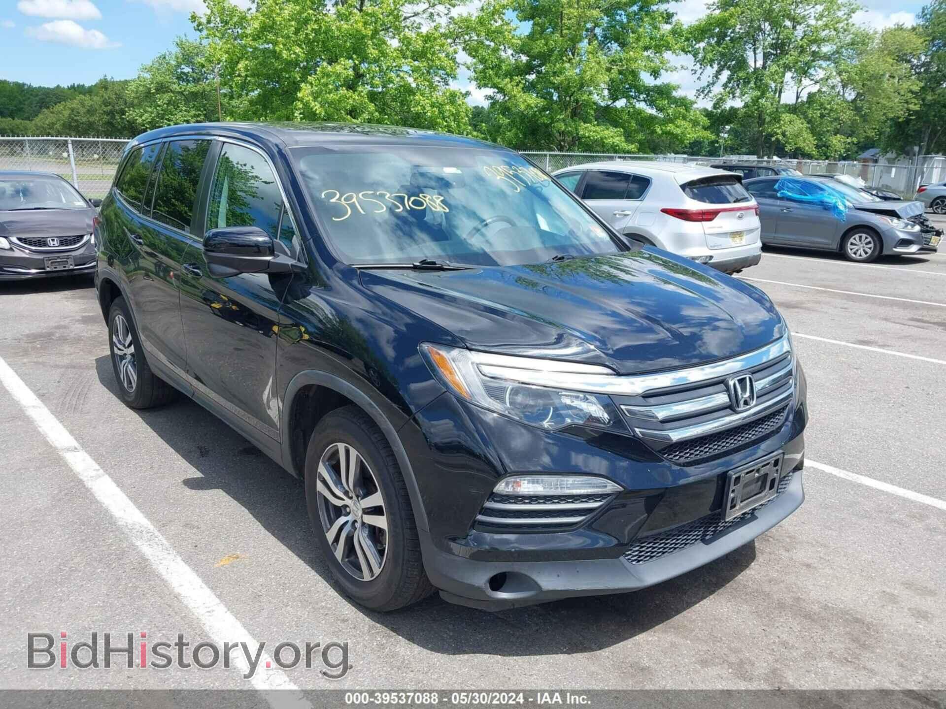 Фотография 5FNYF6H53HB093677 - HONDA PILOT 2017