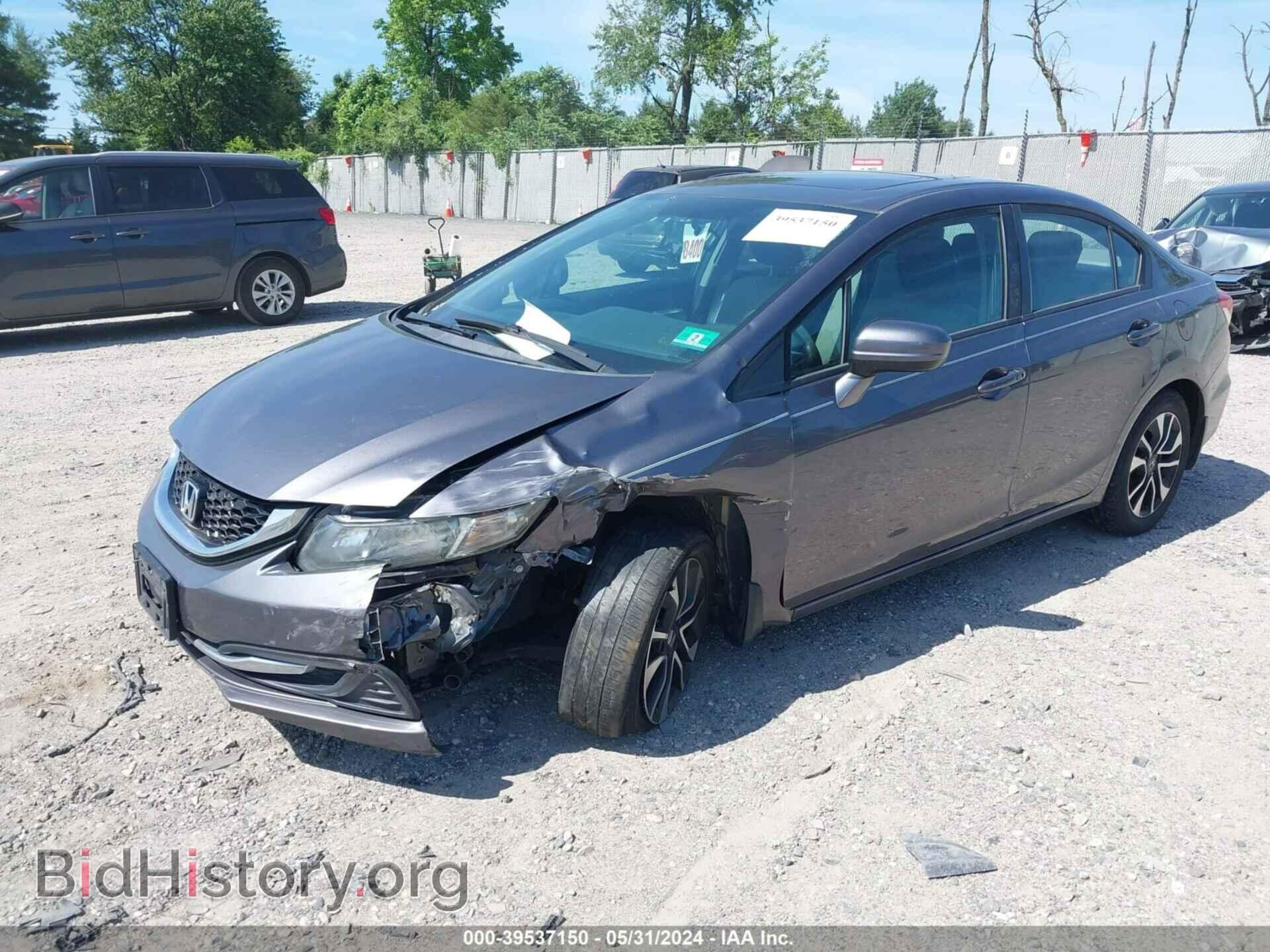 2014 HONDA CIVIC - VIN: 19XFB2F89EE058040 - Photo 2