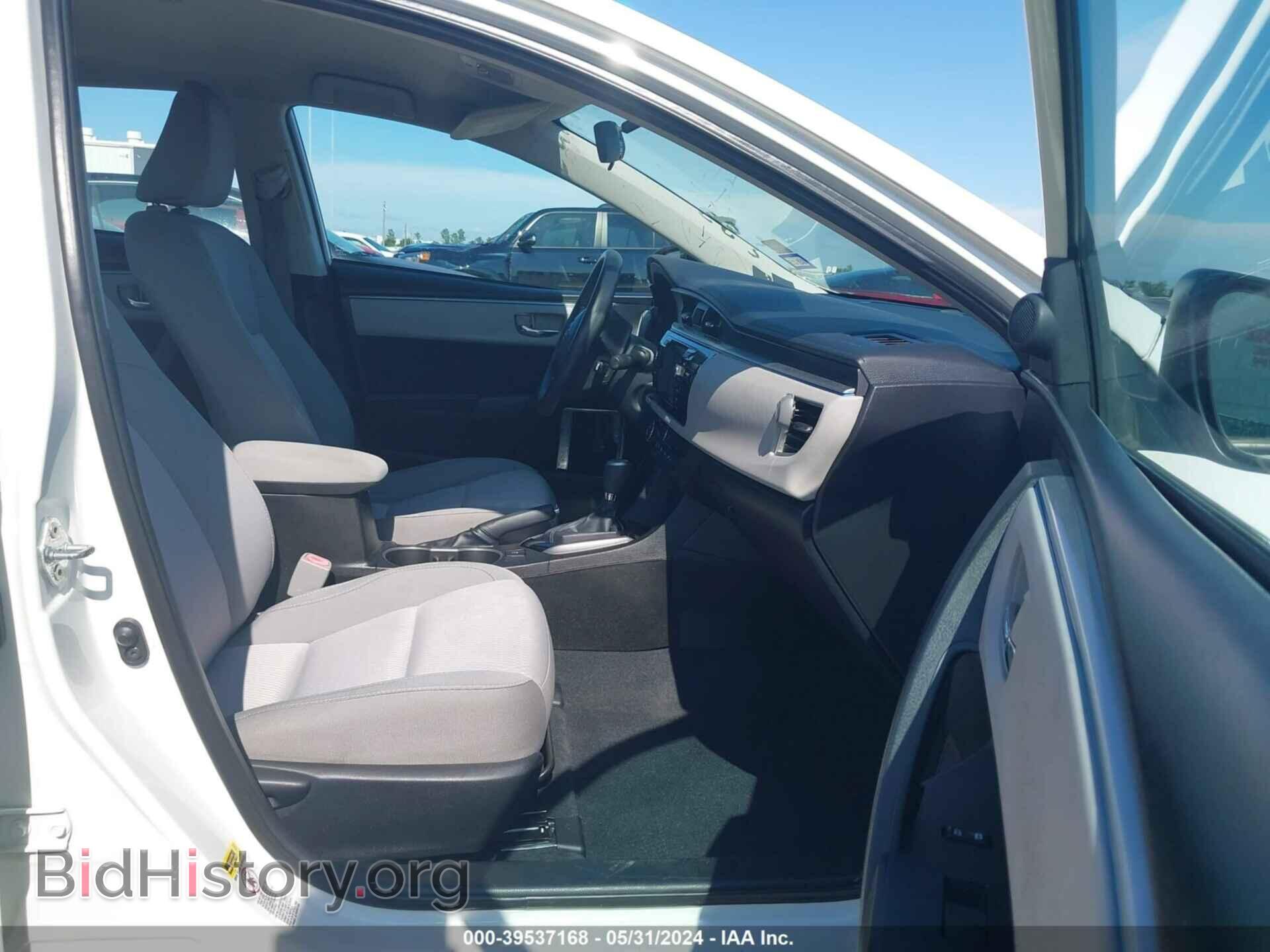 2014 TOYOTA COROLLA - VIN: 5YFBURHE1EP071741 - Фото 5