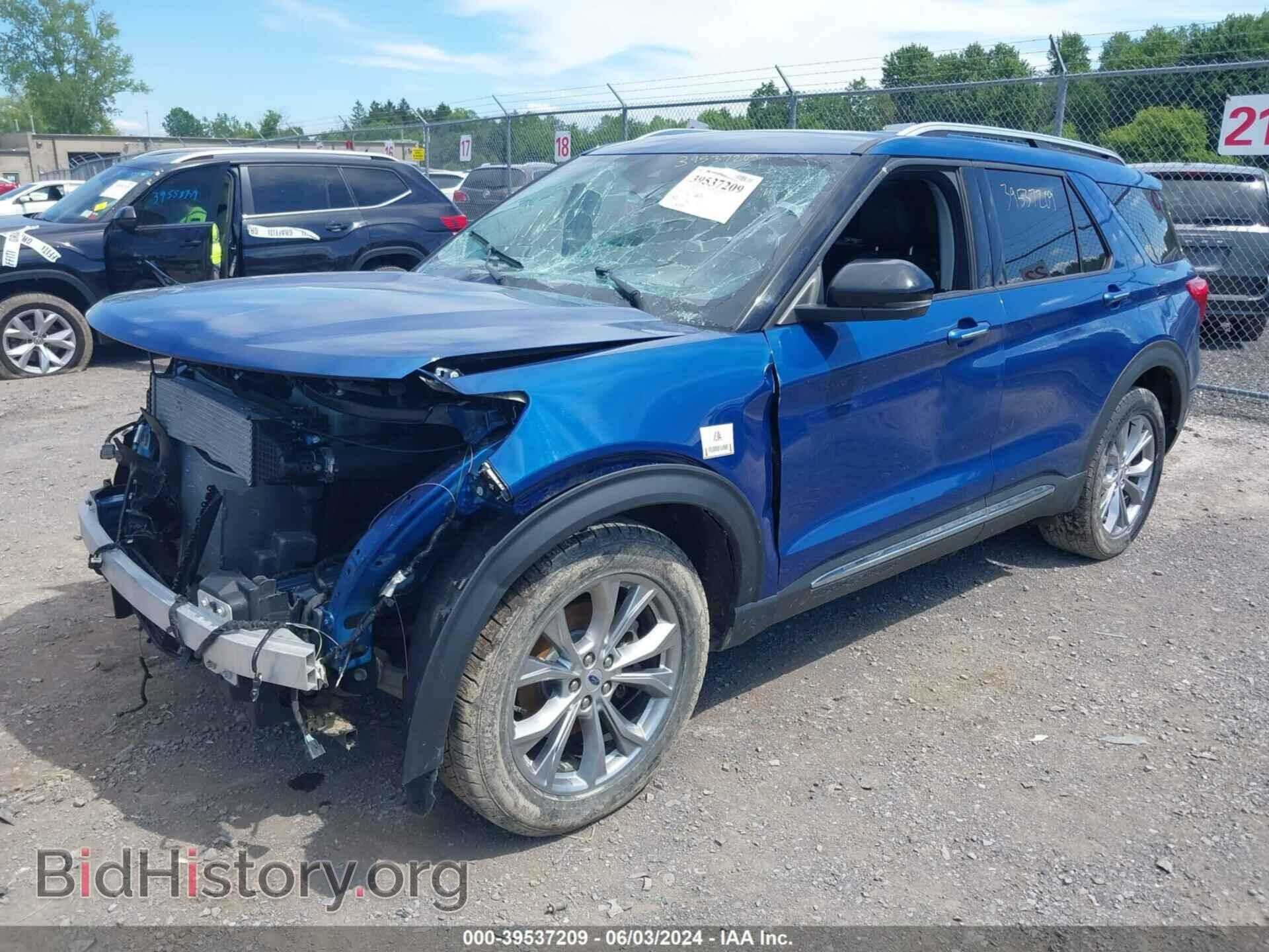 2021 FORD EXPLORER - VIN: 1FMSK8FH1MGB33809 - Фото 2
