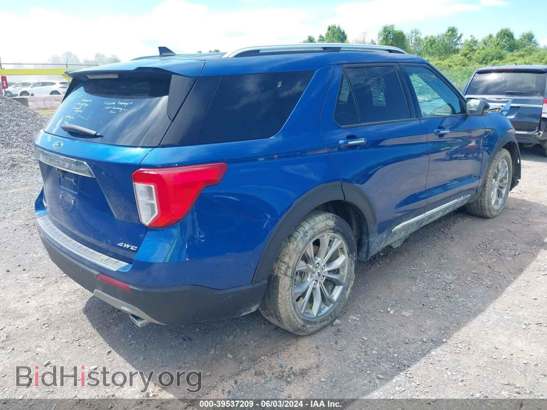 2021 FORD EXPLORER - VIN: 1FMSK8FH1MGB33809 - Фото 4