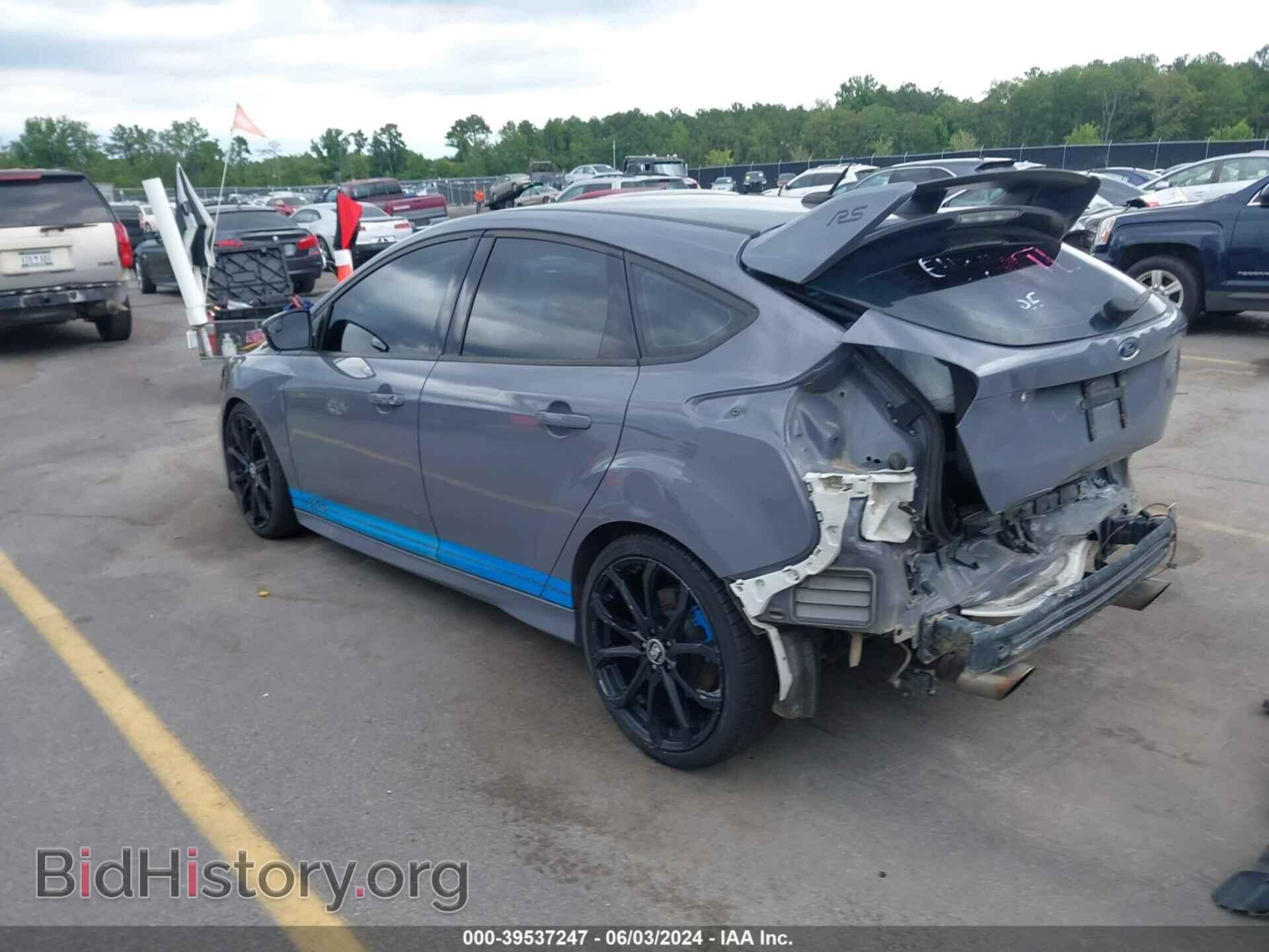 2016 FORD FOCUS RS - VIN: WF0DP3TH5G4113751 - Фото 3