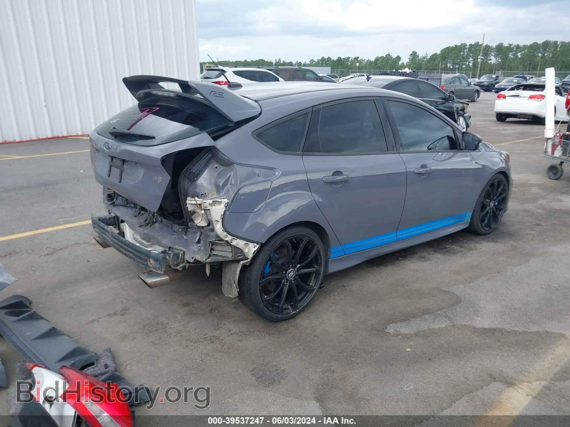 2016 FORD FOCUS RS - VIN: WF0DP3TH5G4113751 - Фото 4