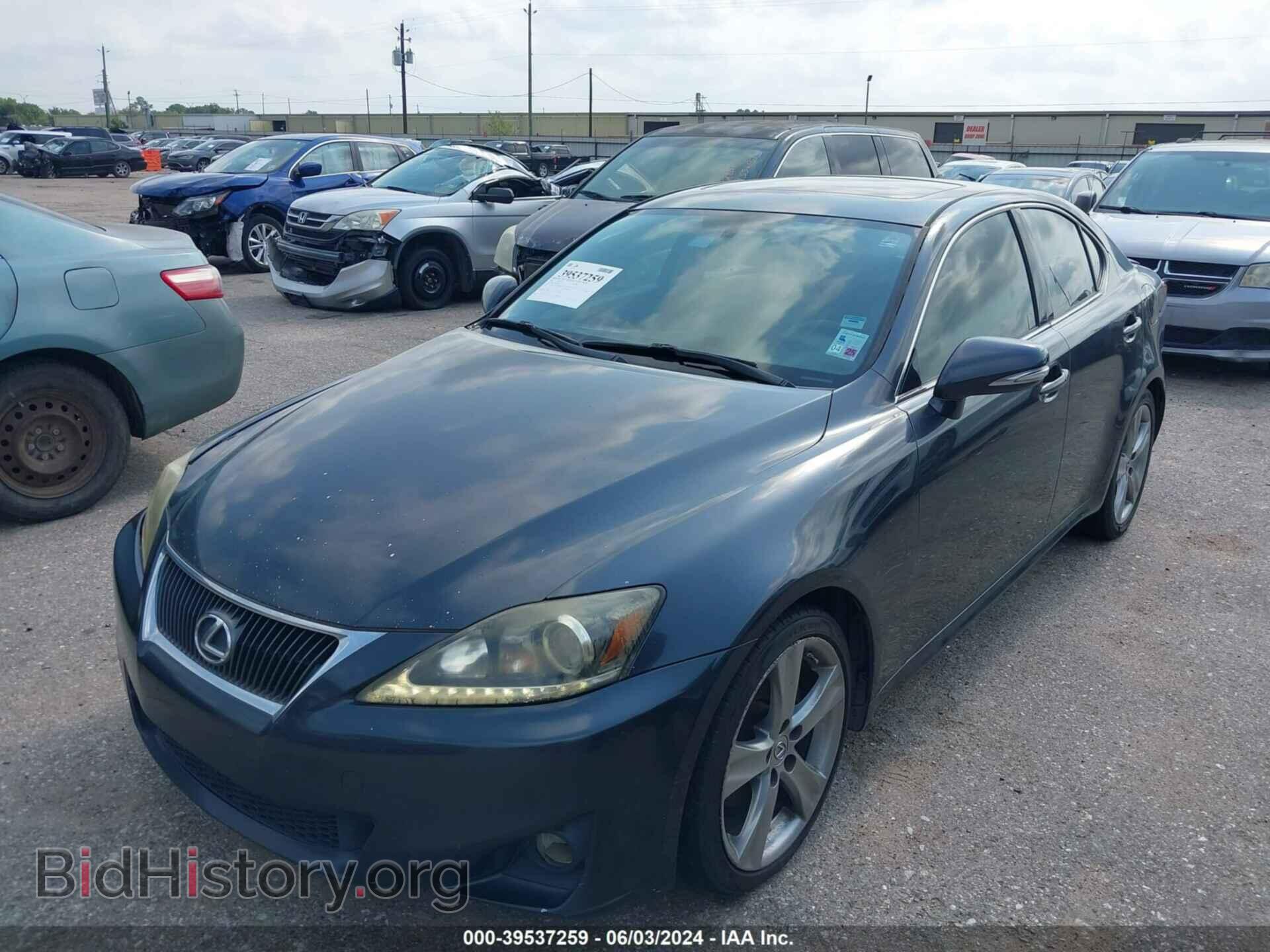 2011 LEXUS IS 250 - VIN: JTHBF5C24B5136315 - Фото 2